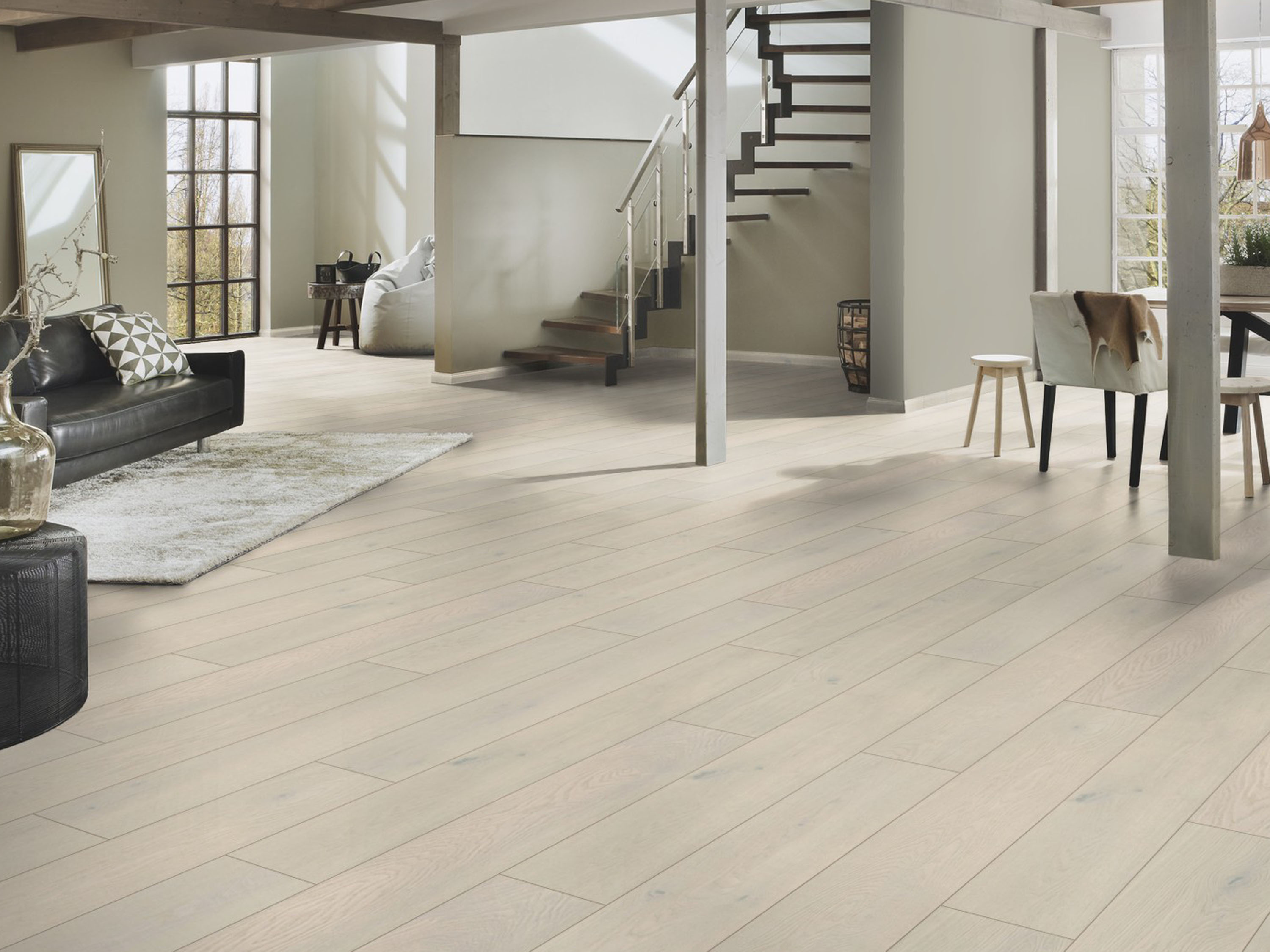 Alpaca Ethereal Oak K667 Landhausdiele Laminat mit Fase Atlantic 10 - mit MO.RE KronoOriginal