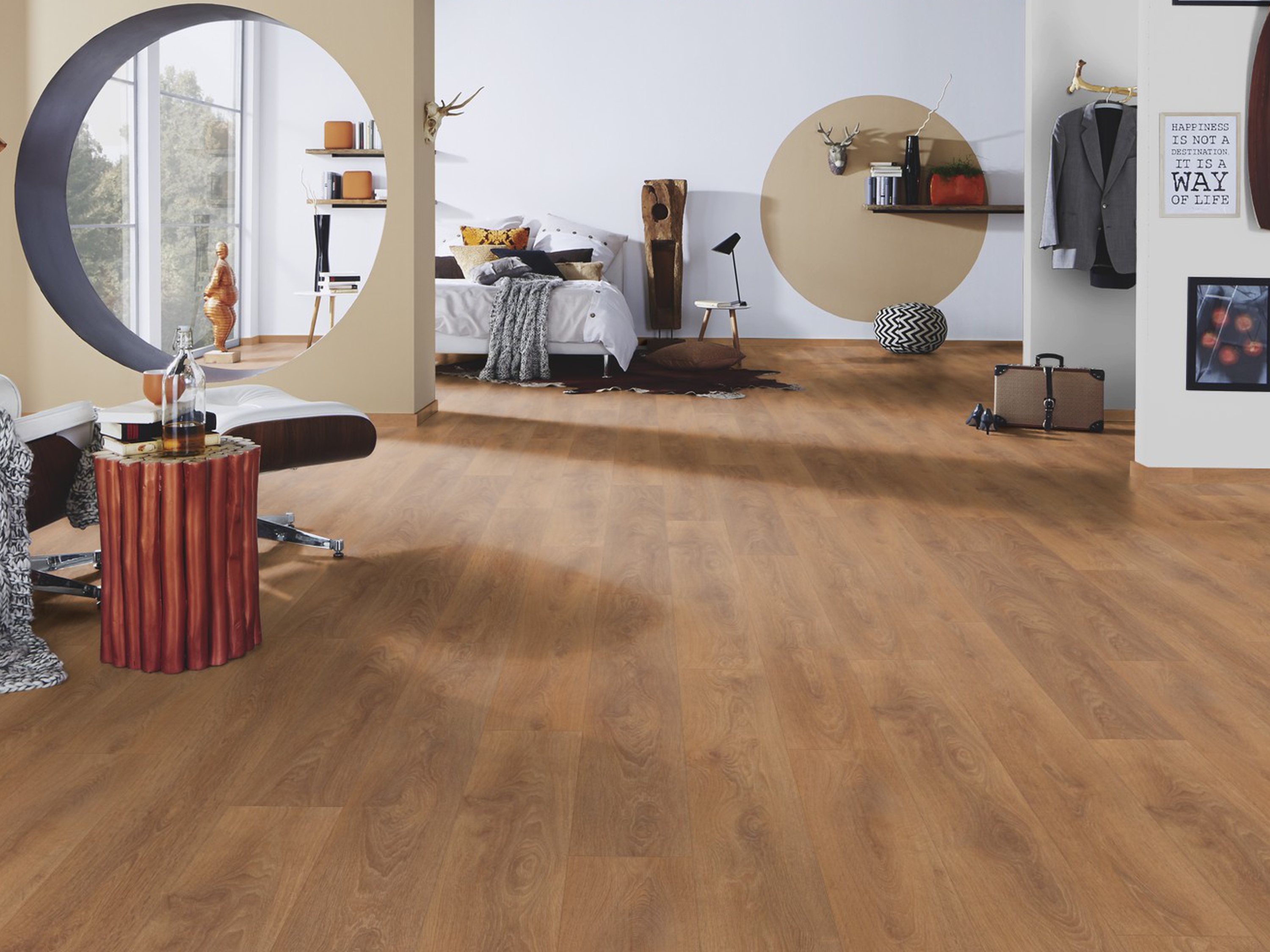 Laminatboden Harlech Oak 8573 (LP) Super Natural Classic by Krono Original, Stärke: 8 mm