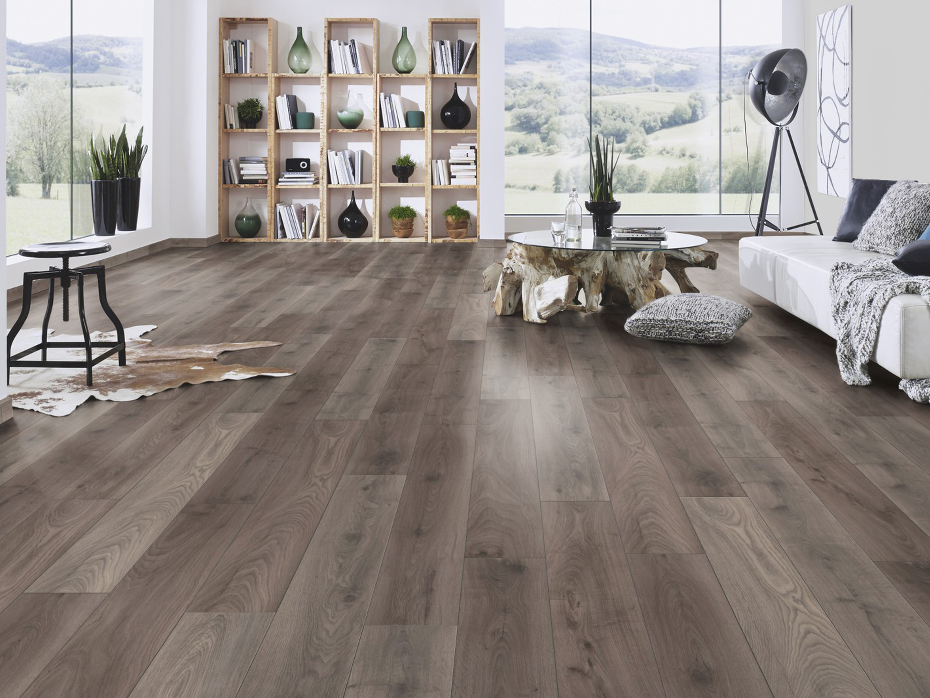 Laminatboden KronoOriginal® Atlantic 12 - Steelworks Oak K287 - 12 mm - MO.RE! Moisture resistant