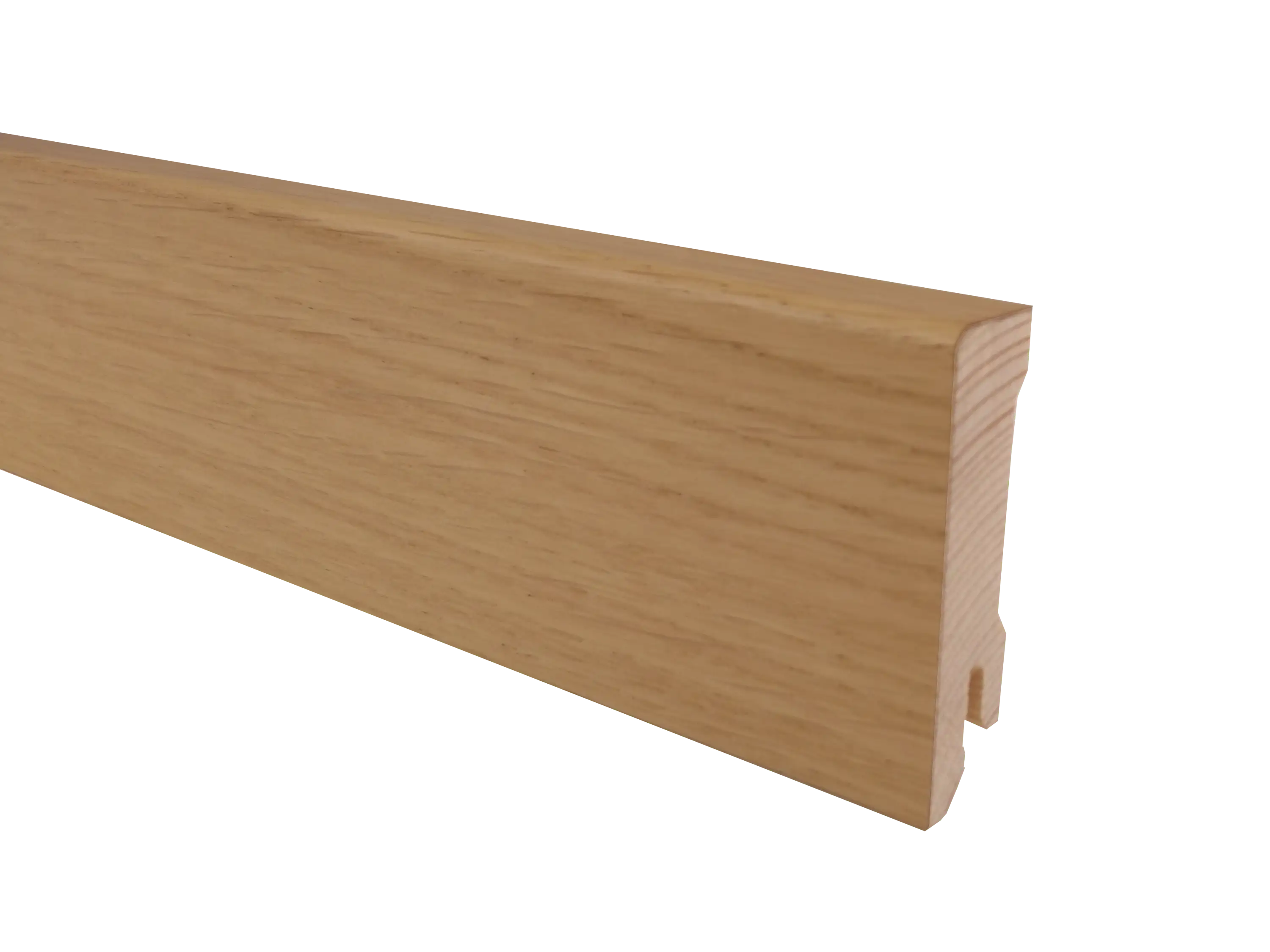 Parkettleiste Eiche Rustikal RUBIO R209 Smoked Oak, Holz Sockelleiste, furniert, Format: 16 x 58 mm, geölt