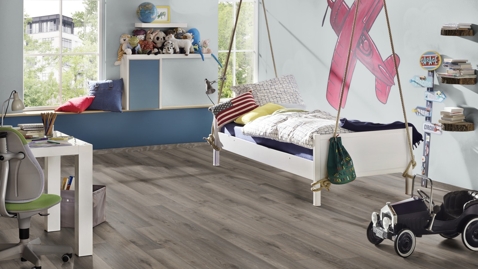 Laminatboden Aeolus Oak K415 Laminat Super Natural Classic by kronospan 8 mm Stark