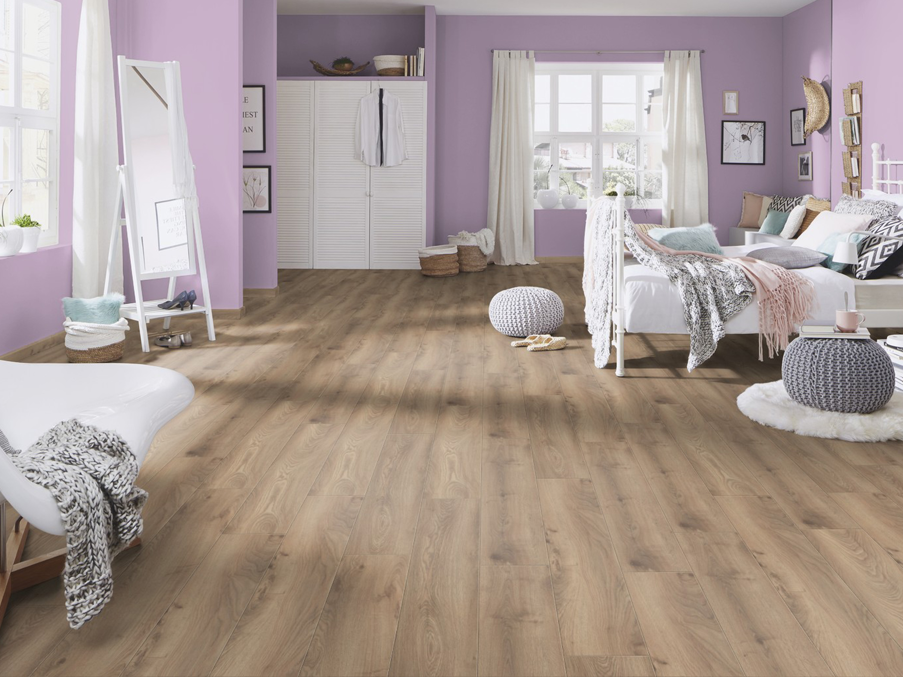 Laminatboden KronoOriginal® Atlantic 12 - Haybridge Oak K285 - 12 mm - MO.RE! Moisture resistant