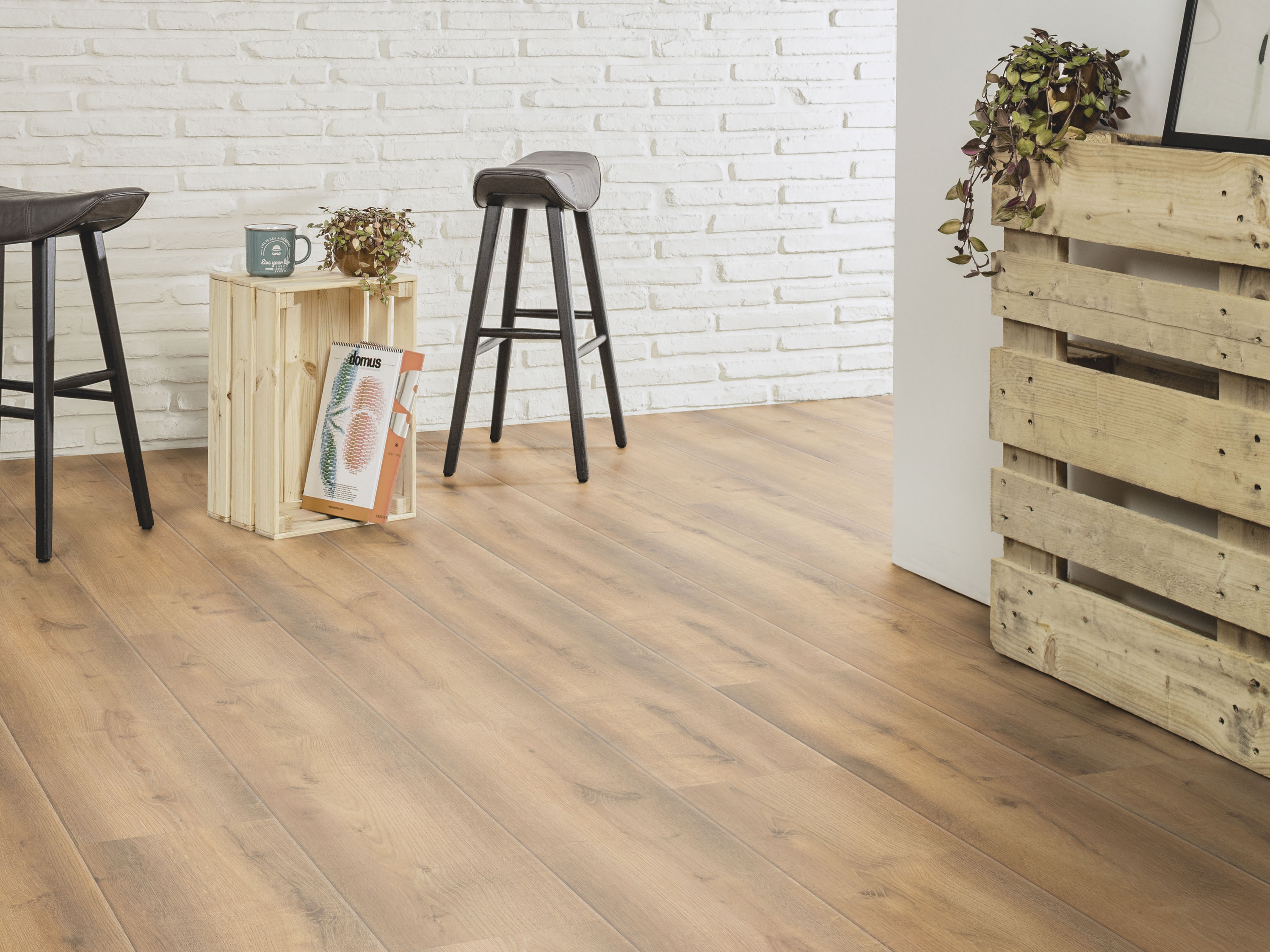 Furnierparkett Oak Cream O350 Organic Veneer Parquet mit MO.RE! von KronoOriginal®