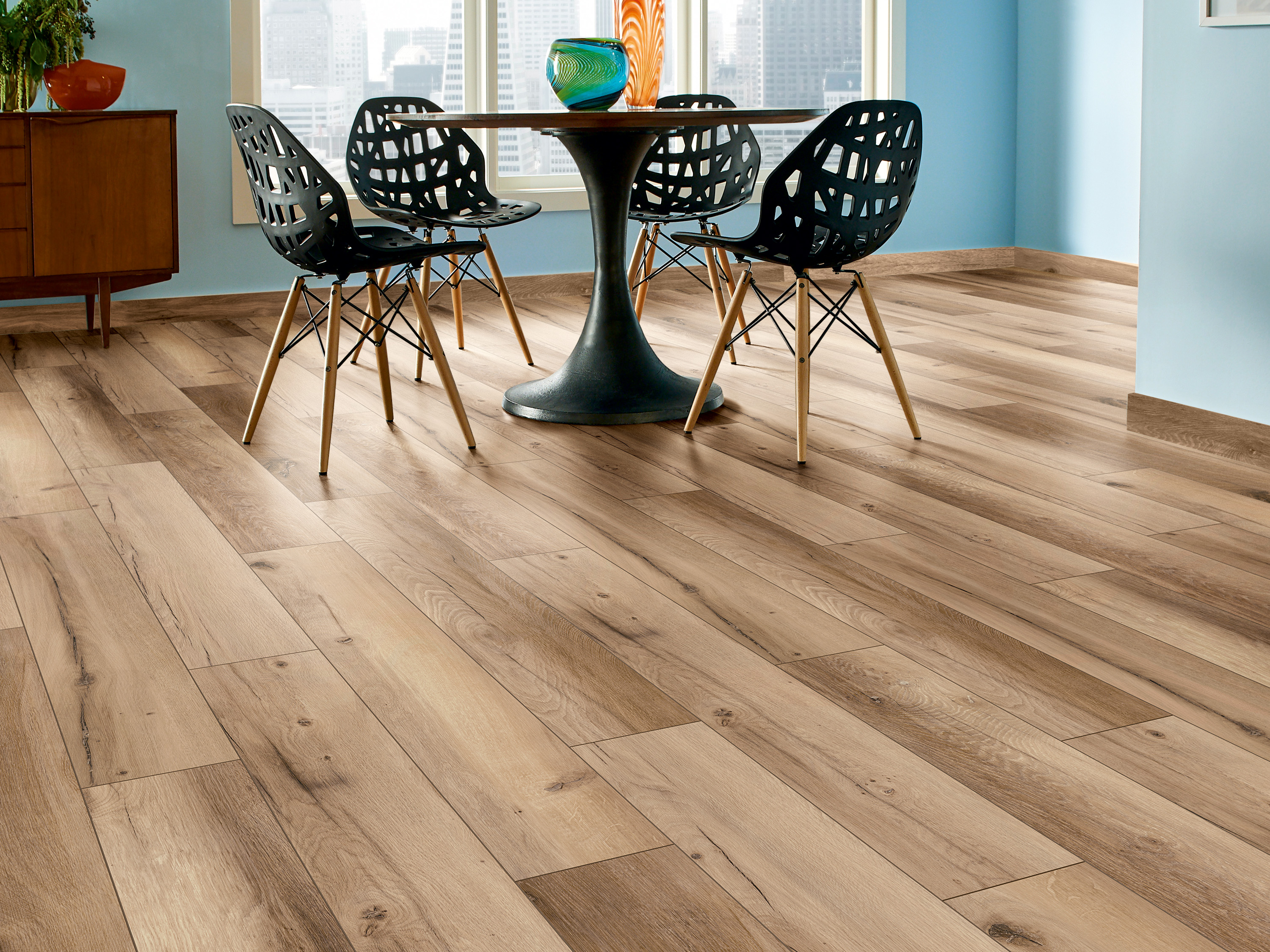 Hazel Range Oak K507 Organic Flex 7 mm mit O.R.C.A Technologie und integr. Trittschalldämmung KronoOriginal®