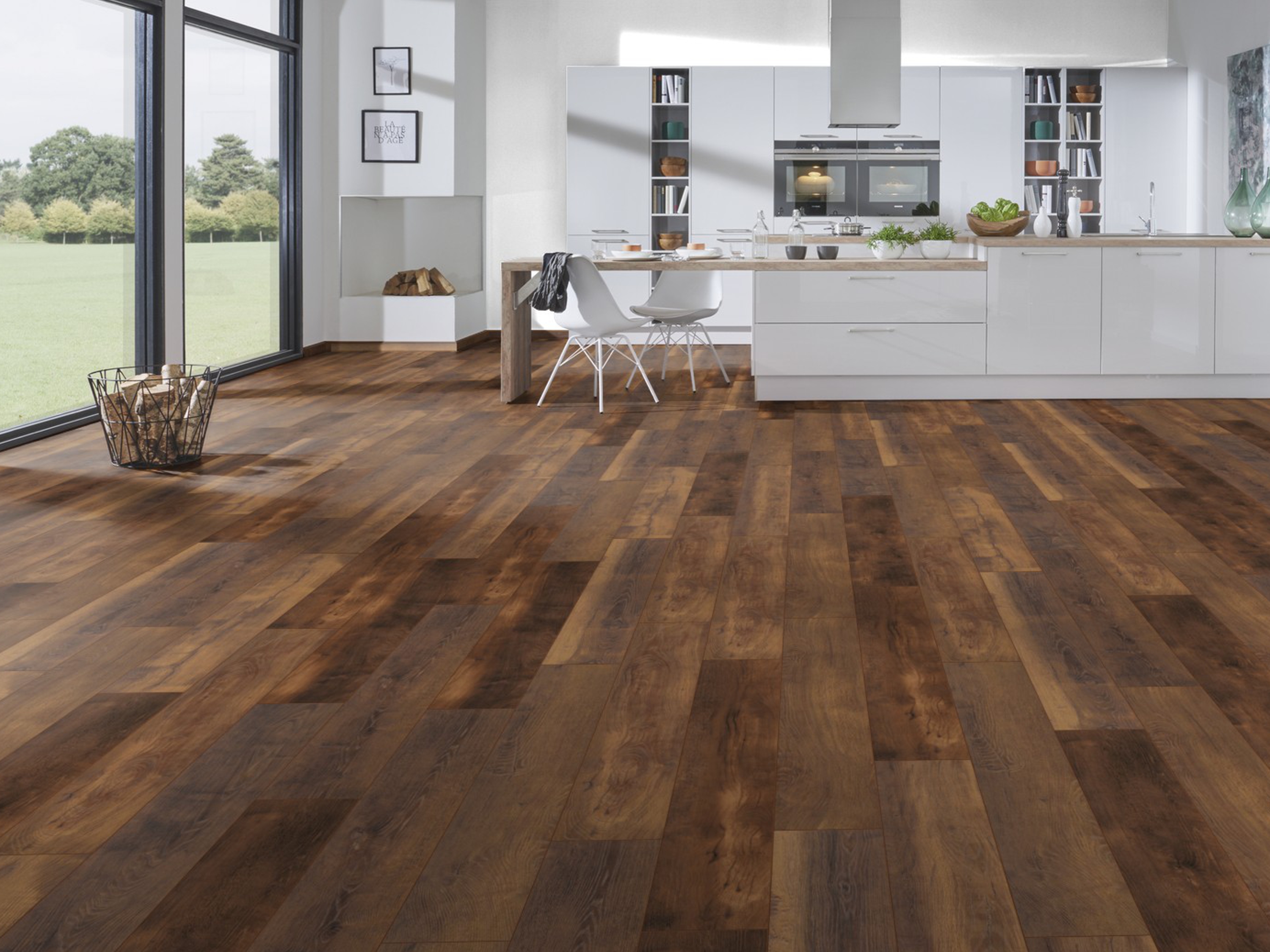 Laguna Oak K411 Landhausdiele Laminat mit Fase Vintage Classic - Krono Original