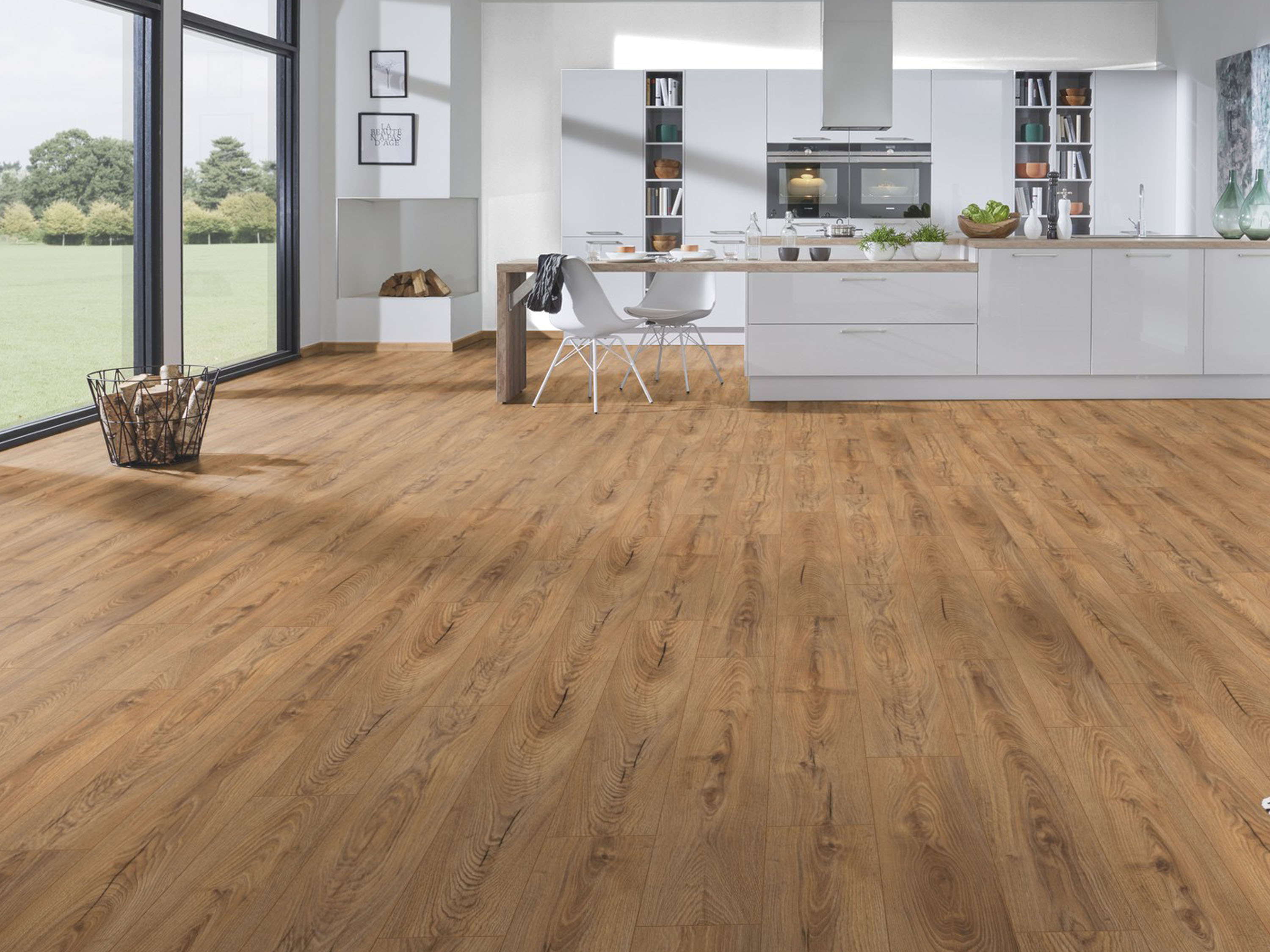 Inca Carpenter Oak K476 Landhausdiele Laminat mit Fase Atlantic 10 - mit MO.RE KronoOriginal