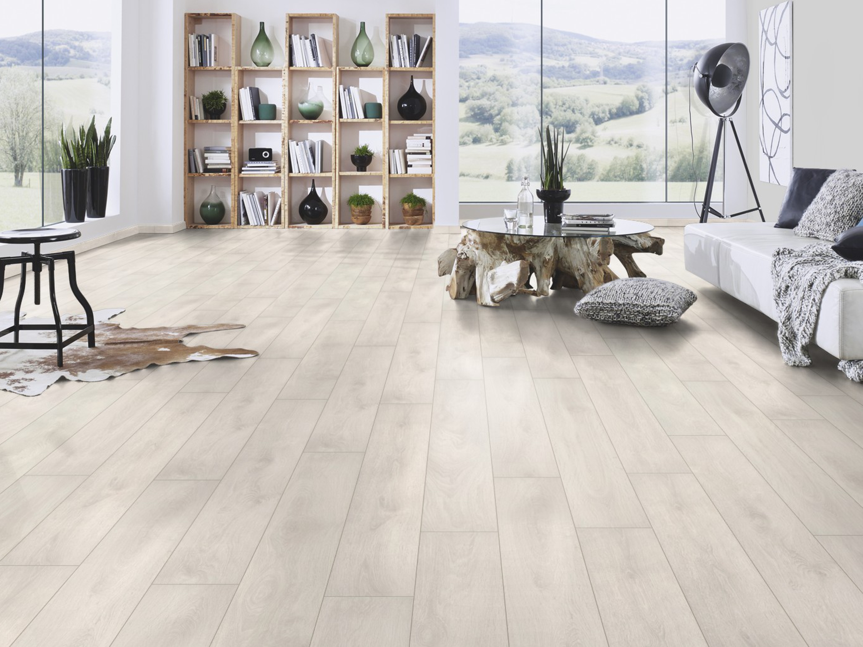 Laminat Boden Alpine Oak Landhausdiele mit V4 Fuge 5303 KronoOriginal® Cottage - 7 mm Stark