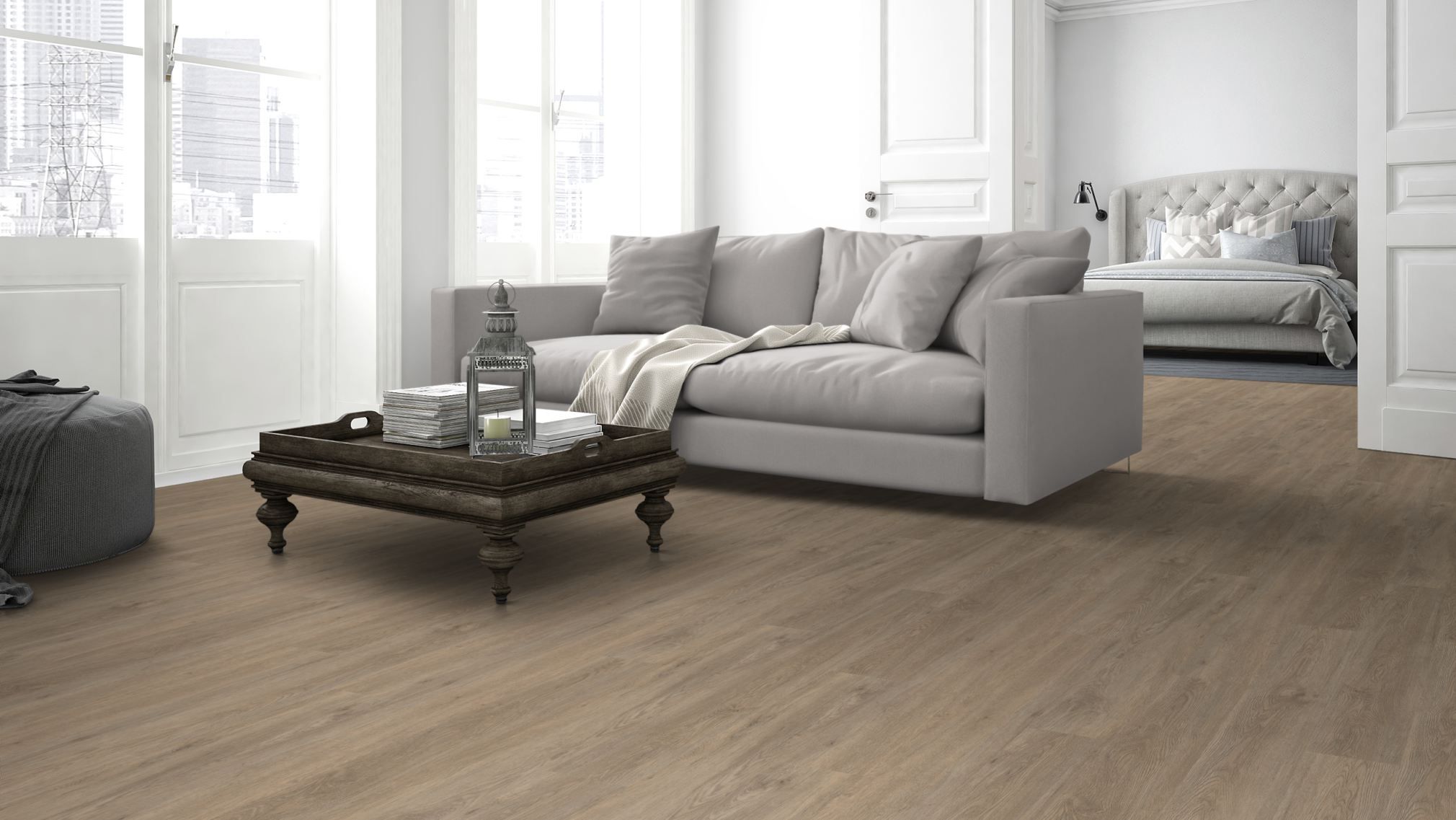 TRECOR® Dryback Klebe Vinyl Trend Oak Nature Landhausdiele - 2 mm Stark