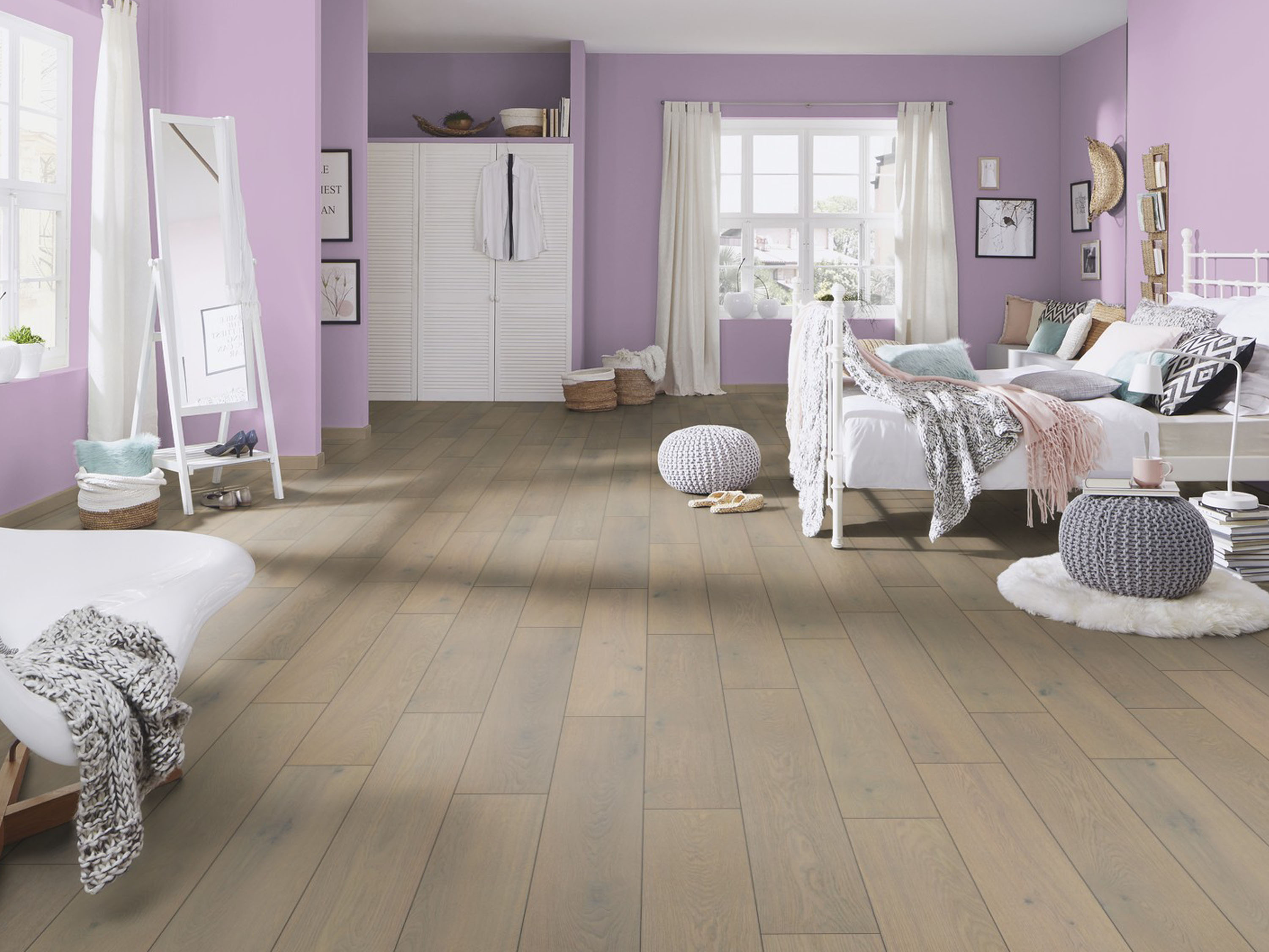 Copper Ethereal Oak K665 Landhausdiele Laminat mit Fase Atlantic 10 - mit MO.RE KronoOriginal