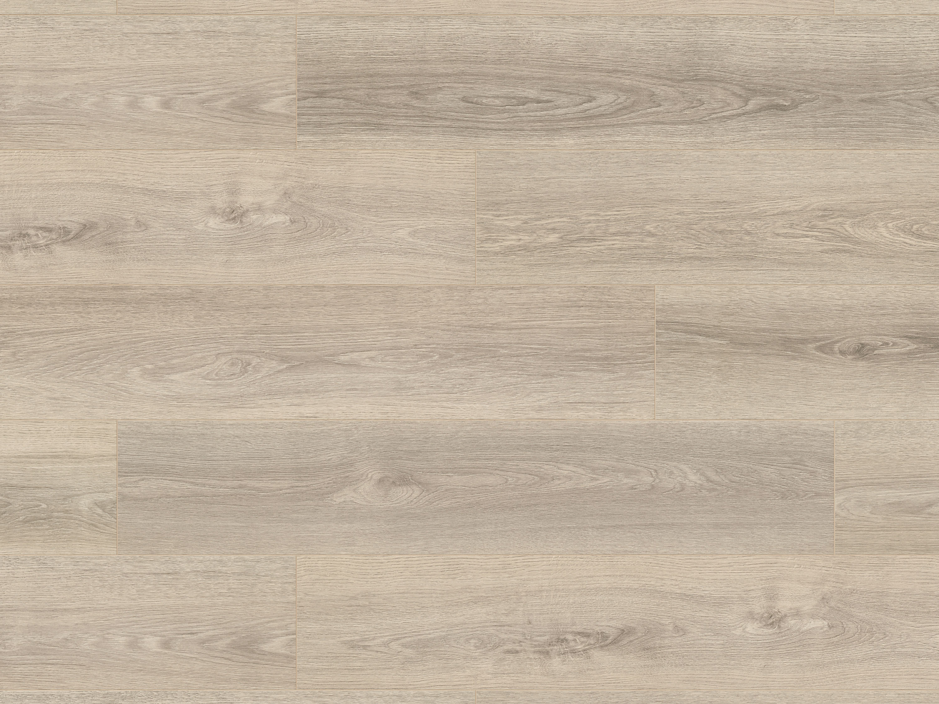 Laminatboden TRECOR® Cottage WIDE - Greige Montreux Oak K651 mit Klicksystem 7 mm Stark - Breitdiele