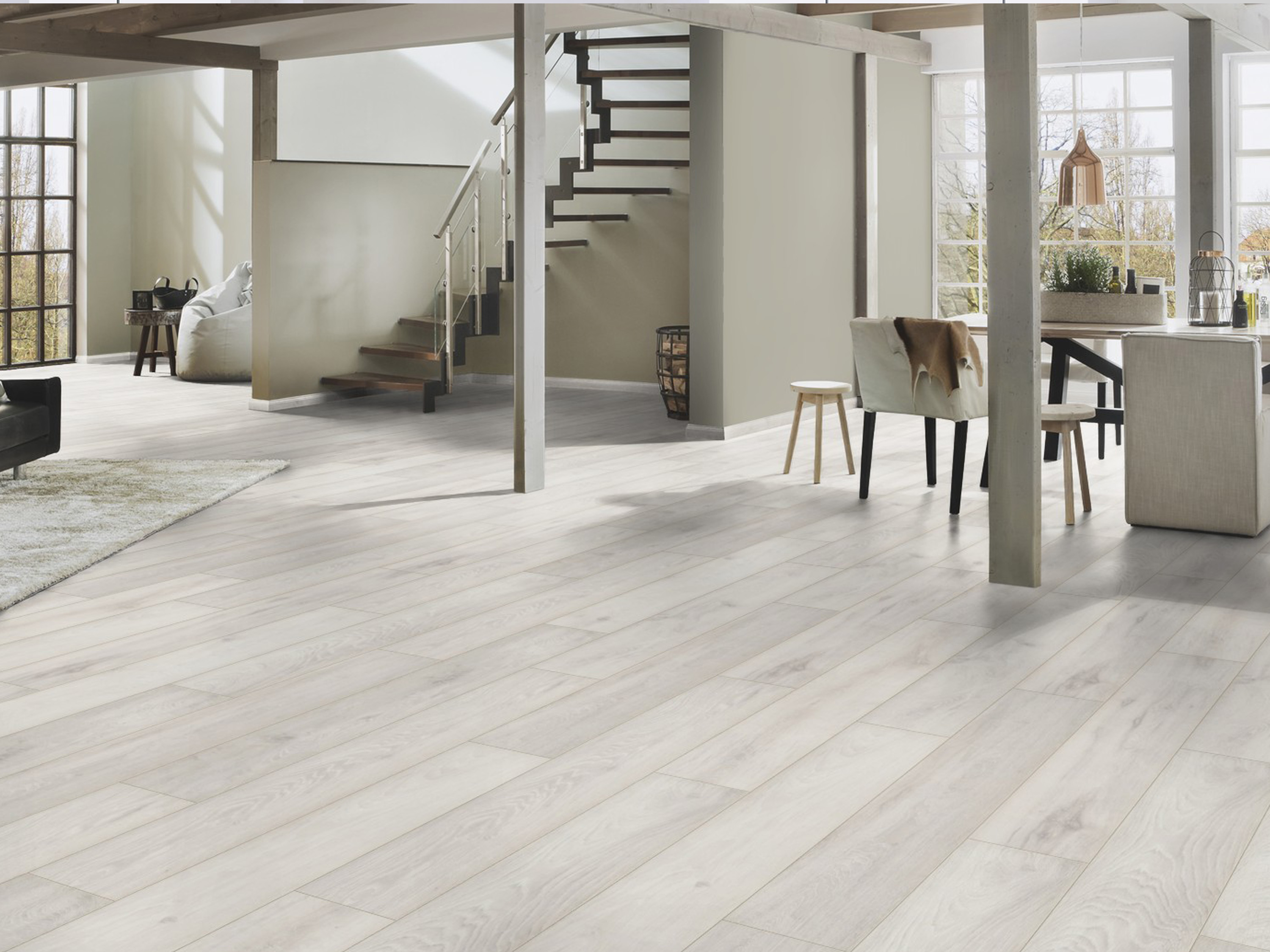 Laminatboden KronoOriginal® Atlantic 12 - Iceberg Oak K336 - 12 mm - MO.RE! Moisture resistant