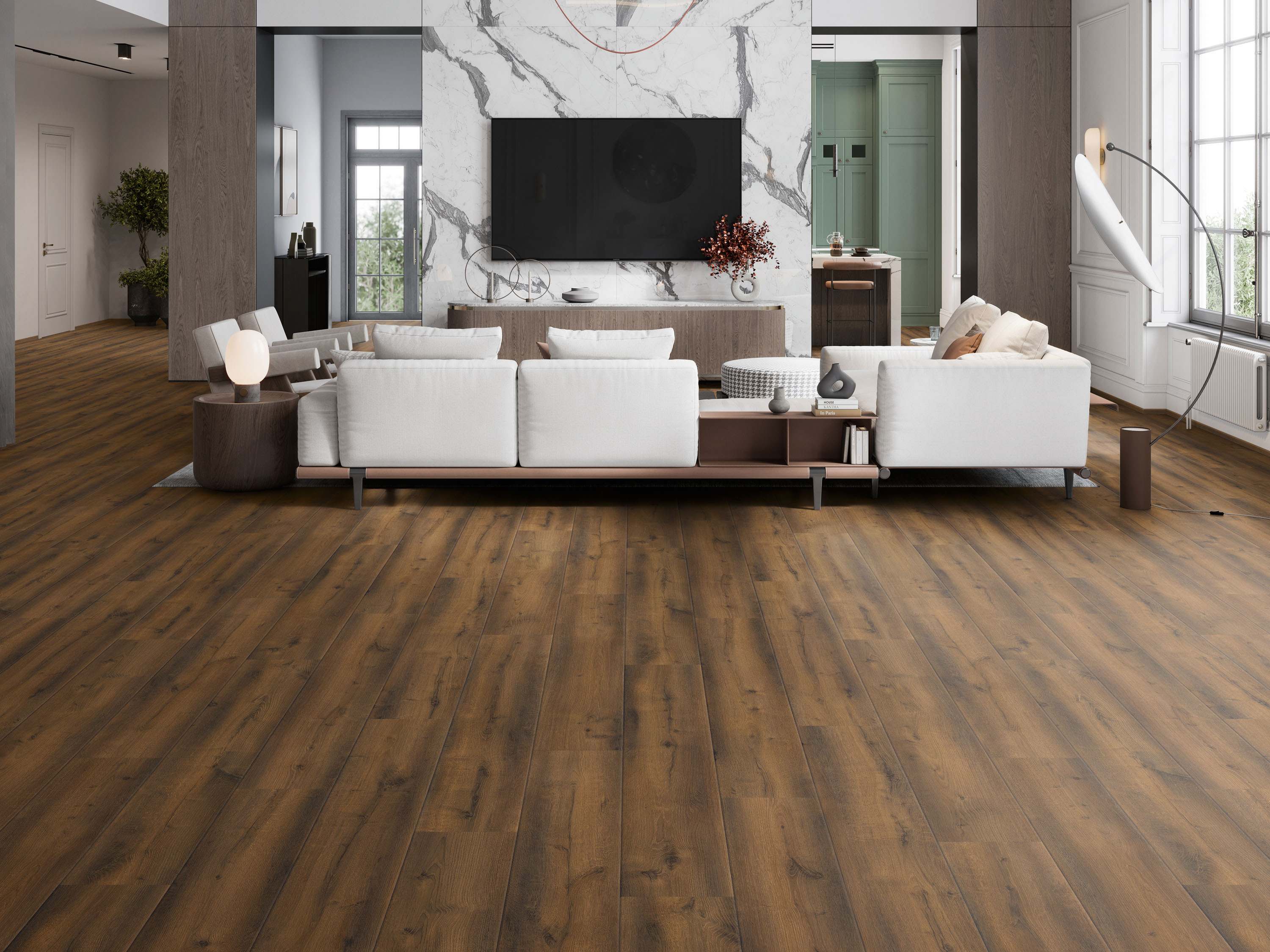 Furnierparkett Oak Roast O352 Organic Veneer Parquet mit MO.RE! von KronoOriginal®