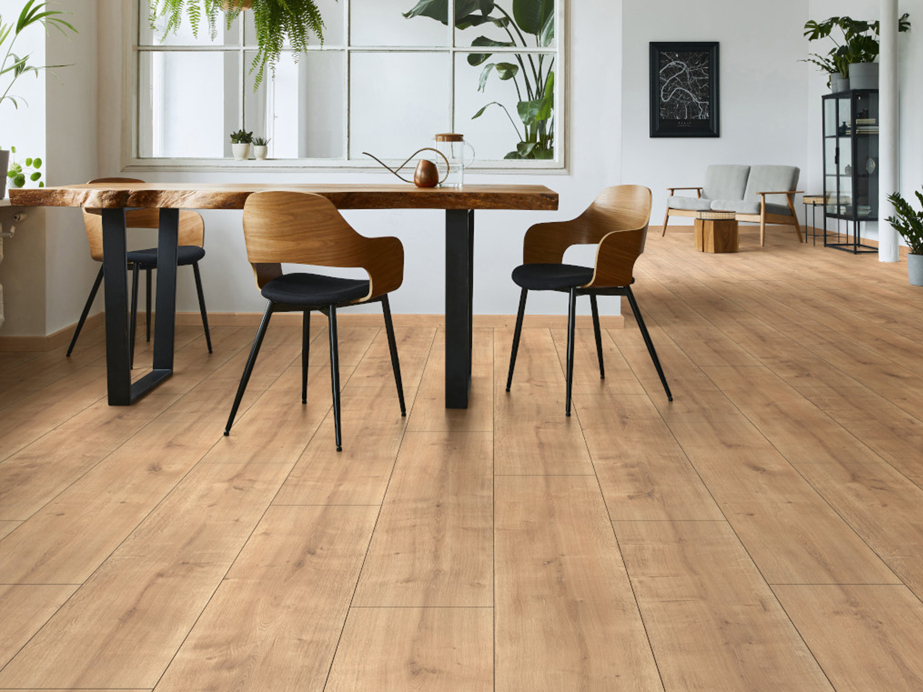 Laminatboden KronoOriginal® Super Natural WIDE - Long Island Oak 8456 - 8 mm Stark - Breitdiele