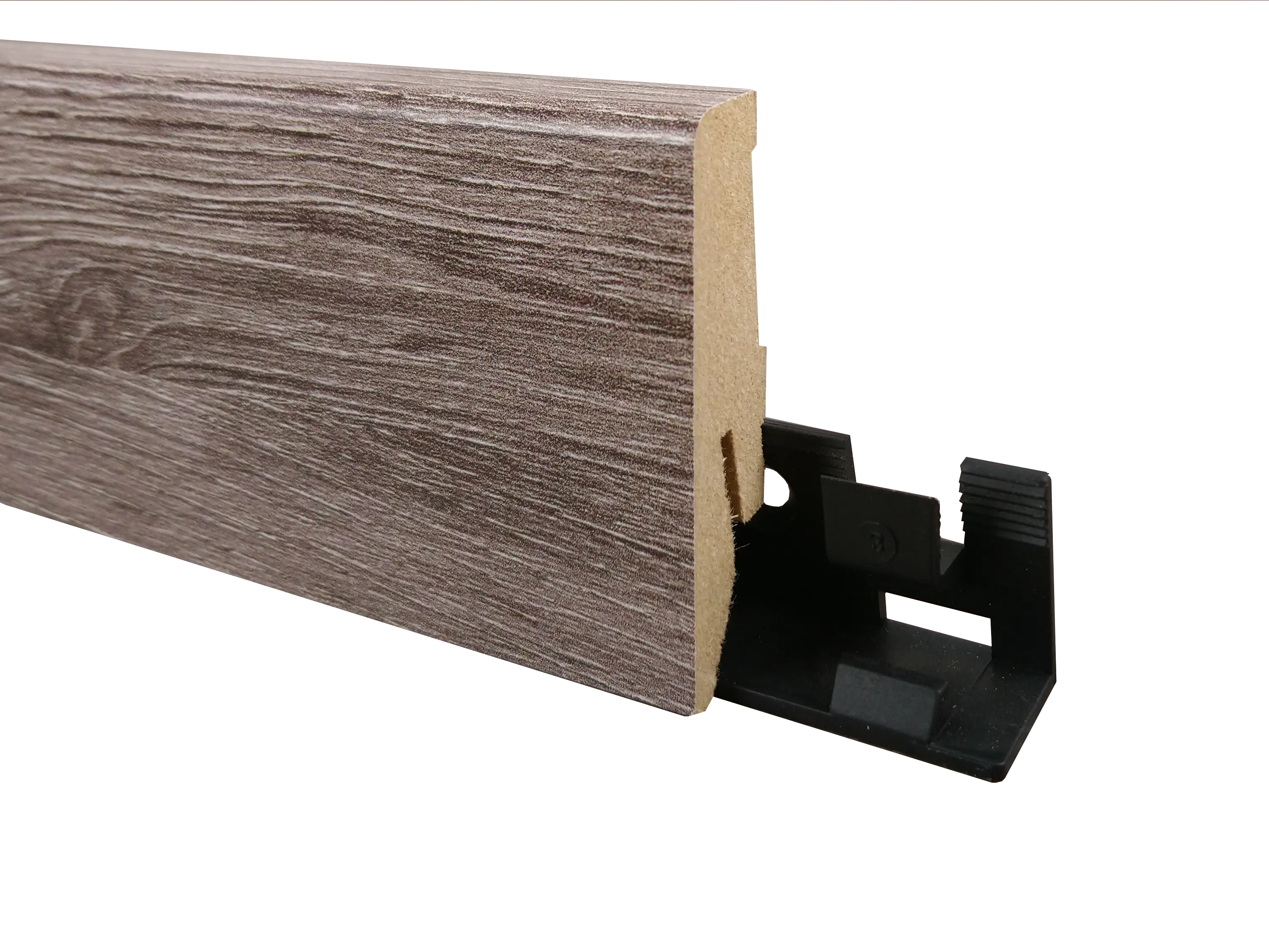 TRECOR® Laminatboden Sockelleiste - Manhattan Oak Nr. 4009  - MDF gerade Form