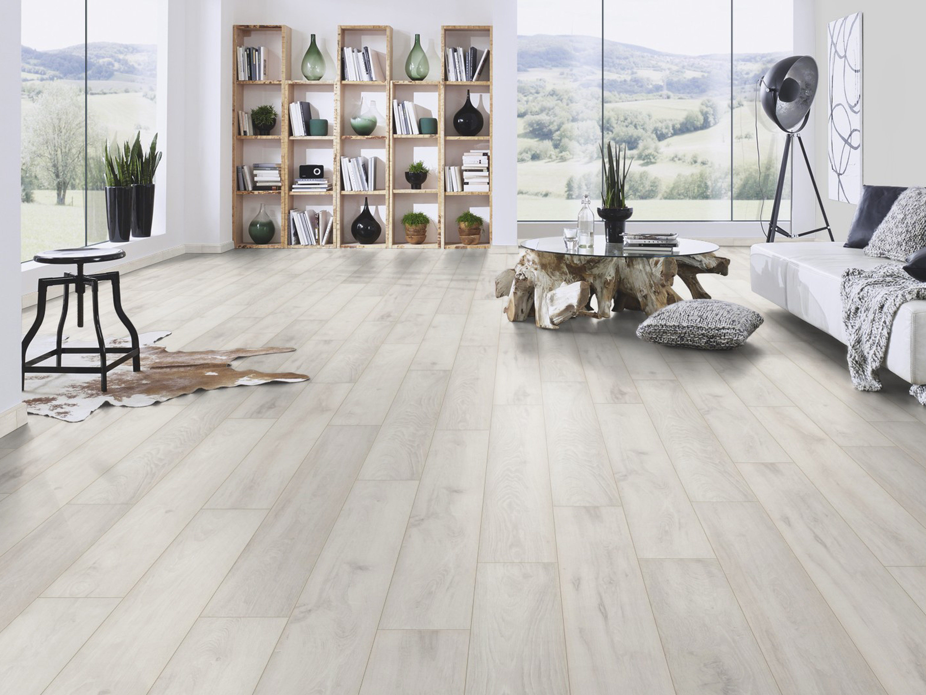 Laminatboden KronoOriginal® Atlantic 12 - Iceberg Oak K336 - 12 mm - MO.RE! Moisture resistant