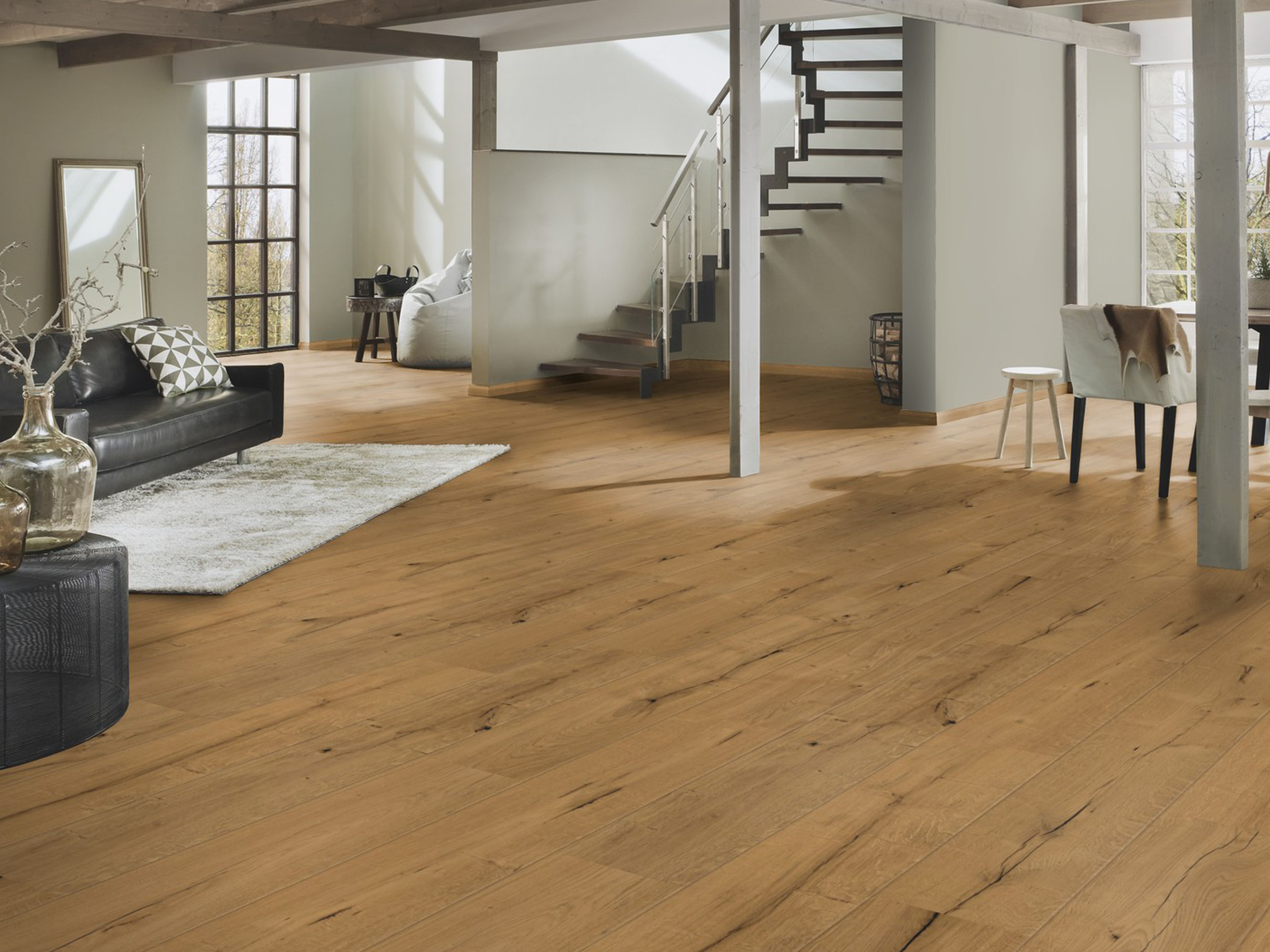 Furnierparkett Oak Sunderland O274 Organic Veneer Parquet mit MO.RE! von KronoOriginal®