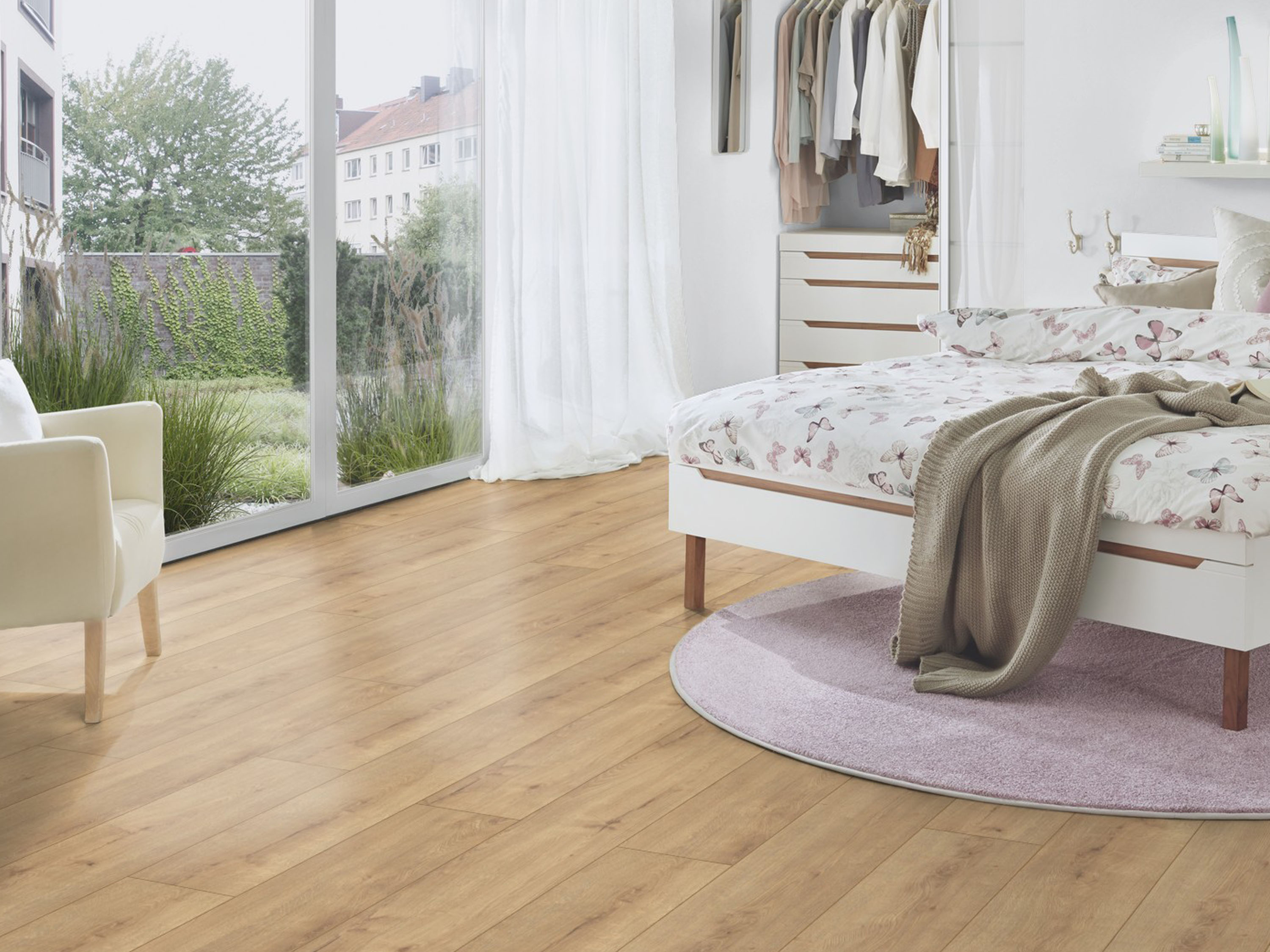 Honey Montreux Oak K657 Laminat Langdiele mit Fase Altitude 12 - mit MO.RE KronoOriginal®