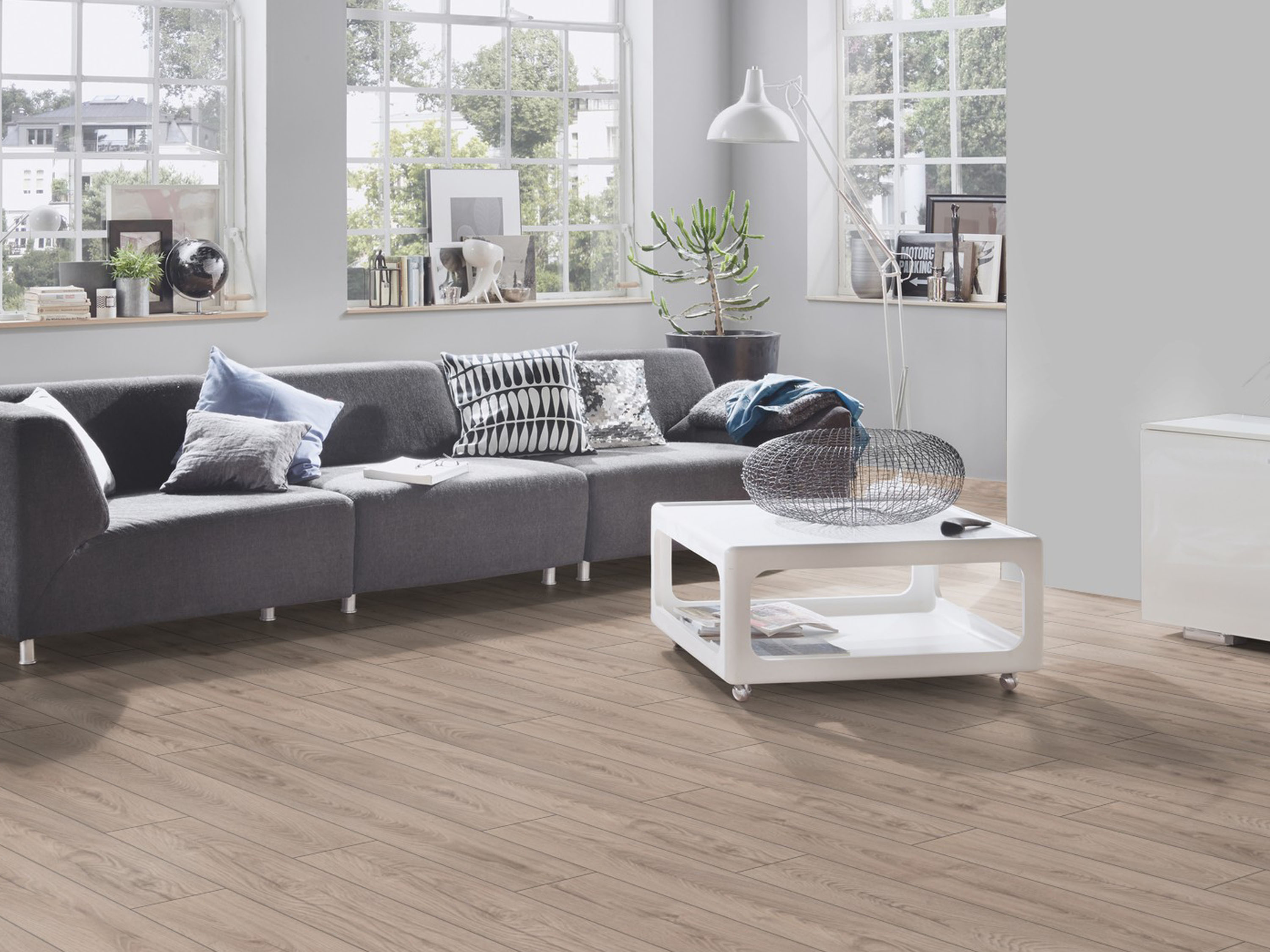 Mushroom Carpenter Oak K478 Landhausdiele Laminat mit Fase Atlantic 10 - mit MO.RE KronoOriginal