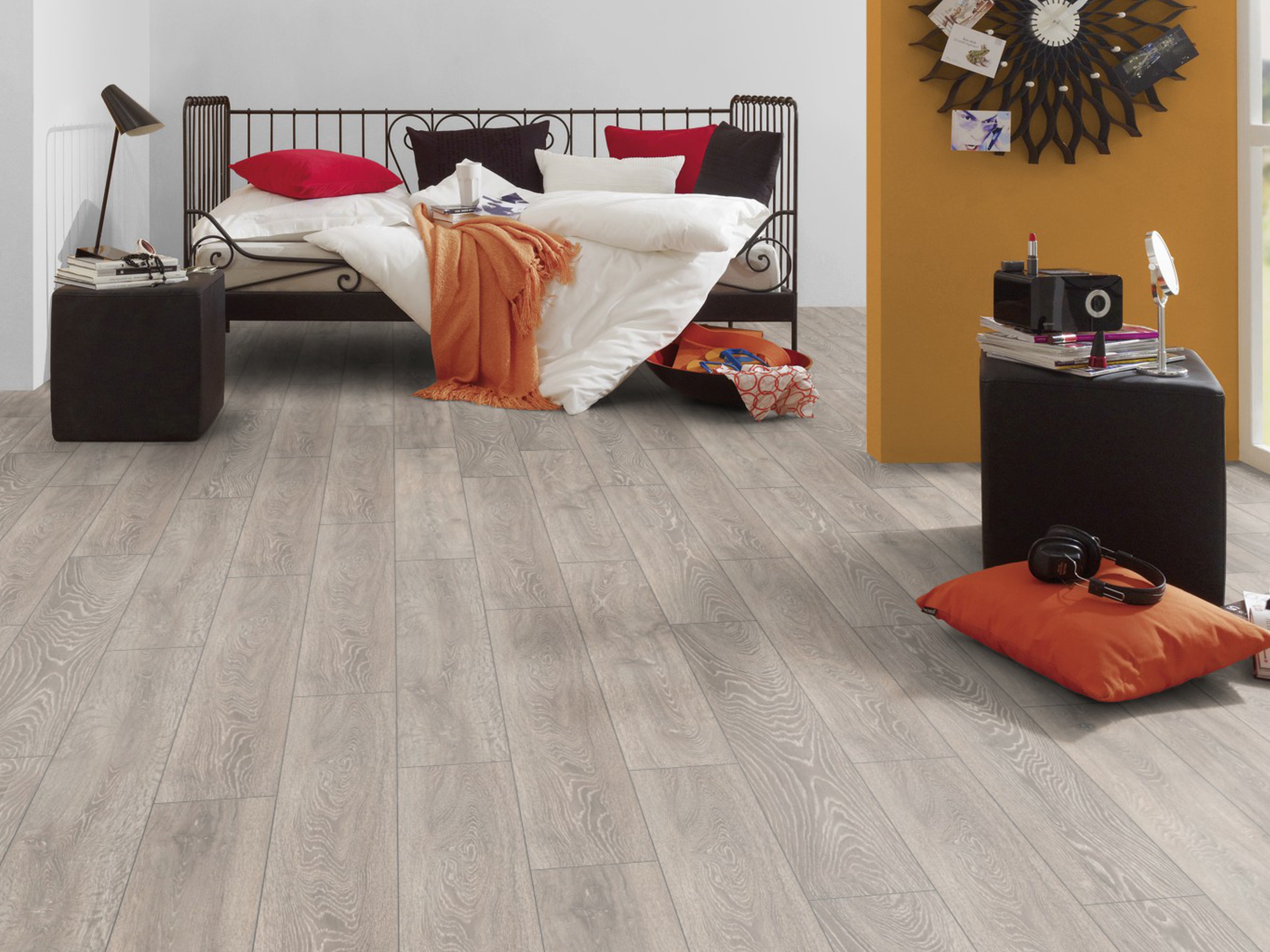 Laminatboden Boulder Oak 5542 (HC) Laminat Super Natural Classic by Krono Original Stärke: 8 mm