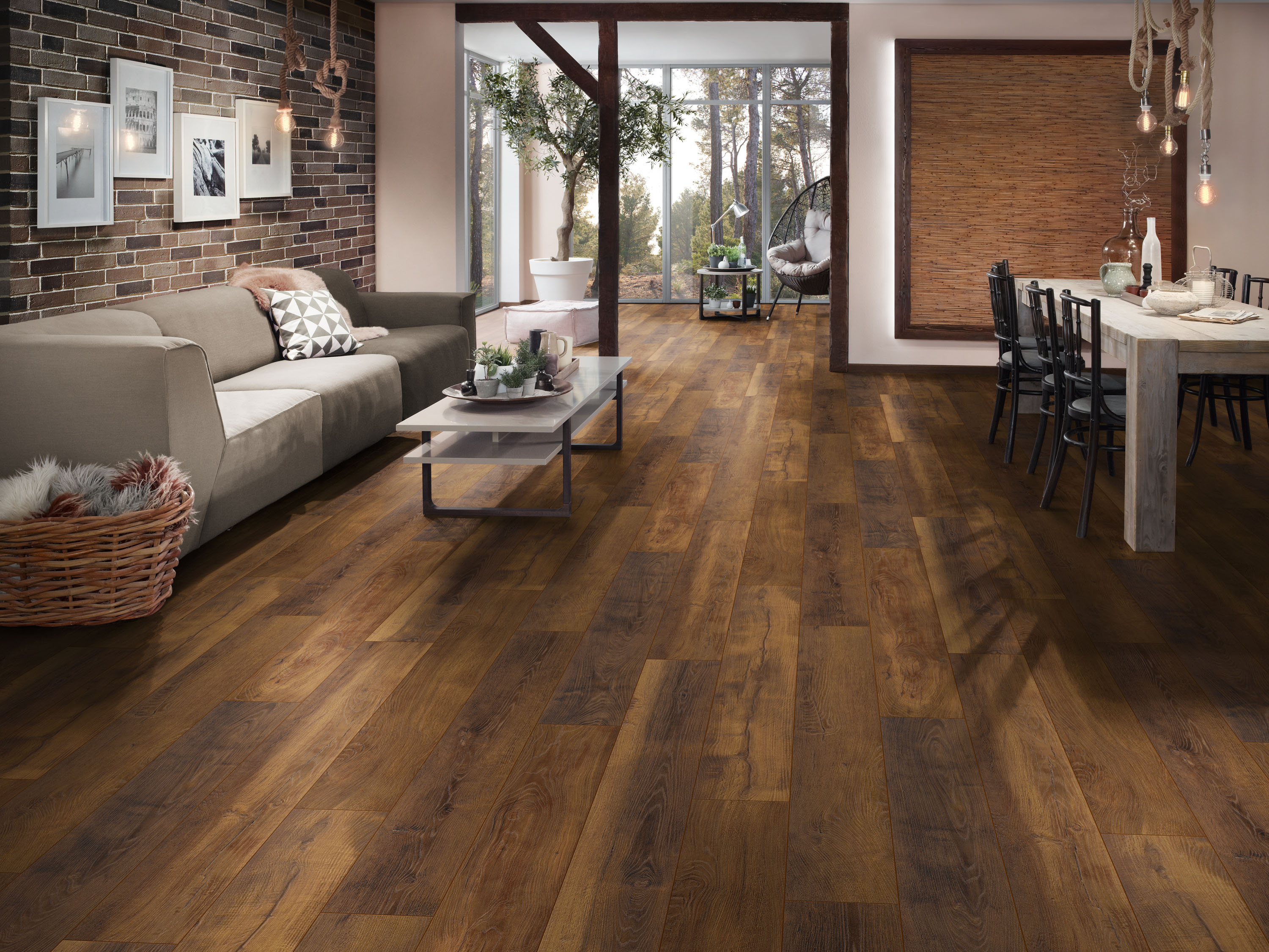 Laguna Oak K411 Landhausdiele Laminat mit Fase Atlantic 10 - mit MO.RE KronoOriginal