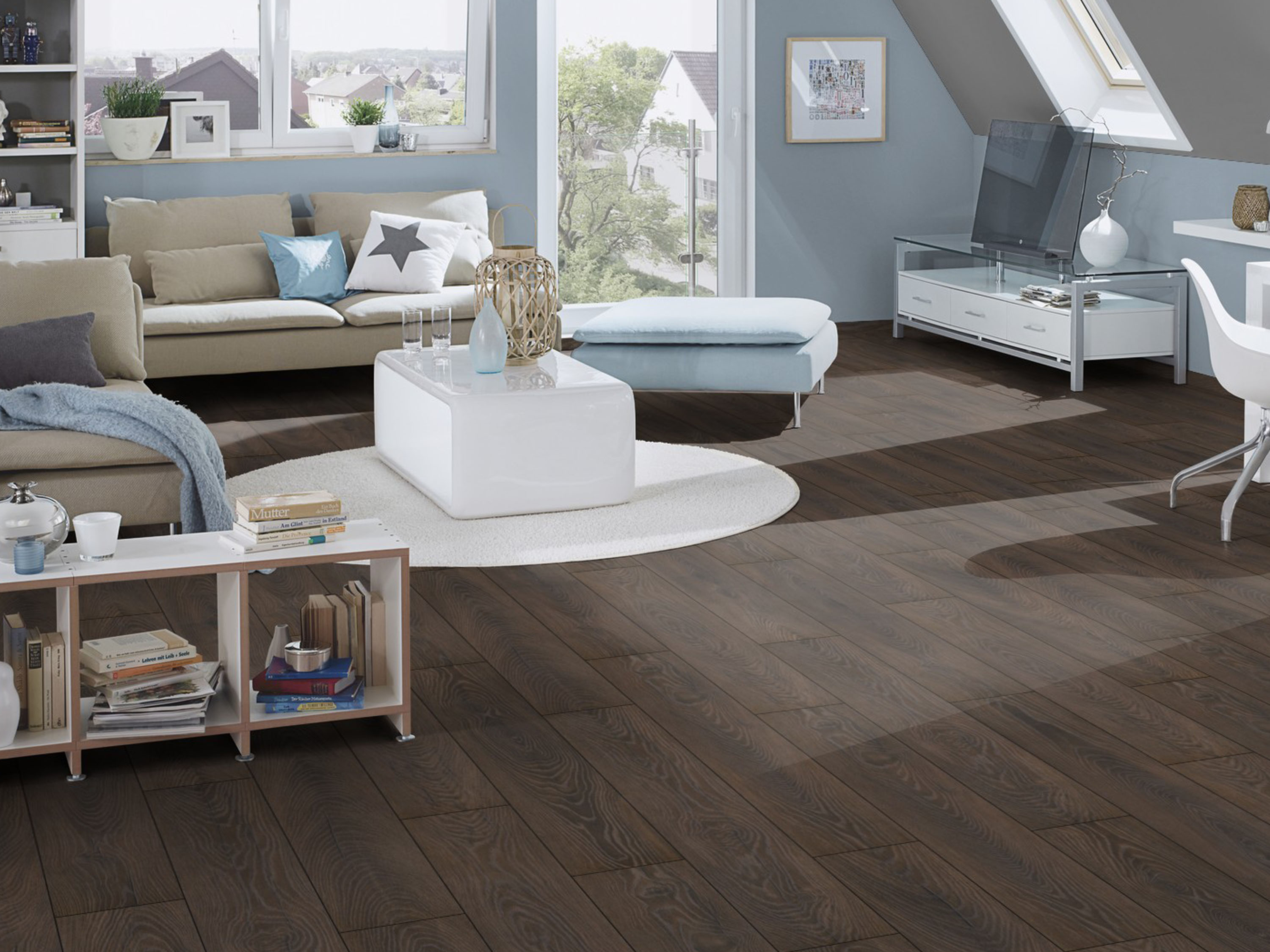 Espresso Carpenter Oak K479 Landhausdiele Laminat mit Fase Atlantic 10 - mit MO.RE KronoOriginal