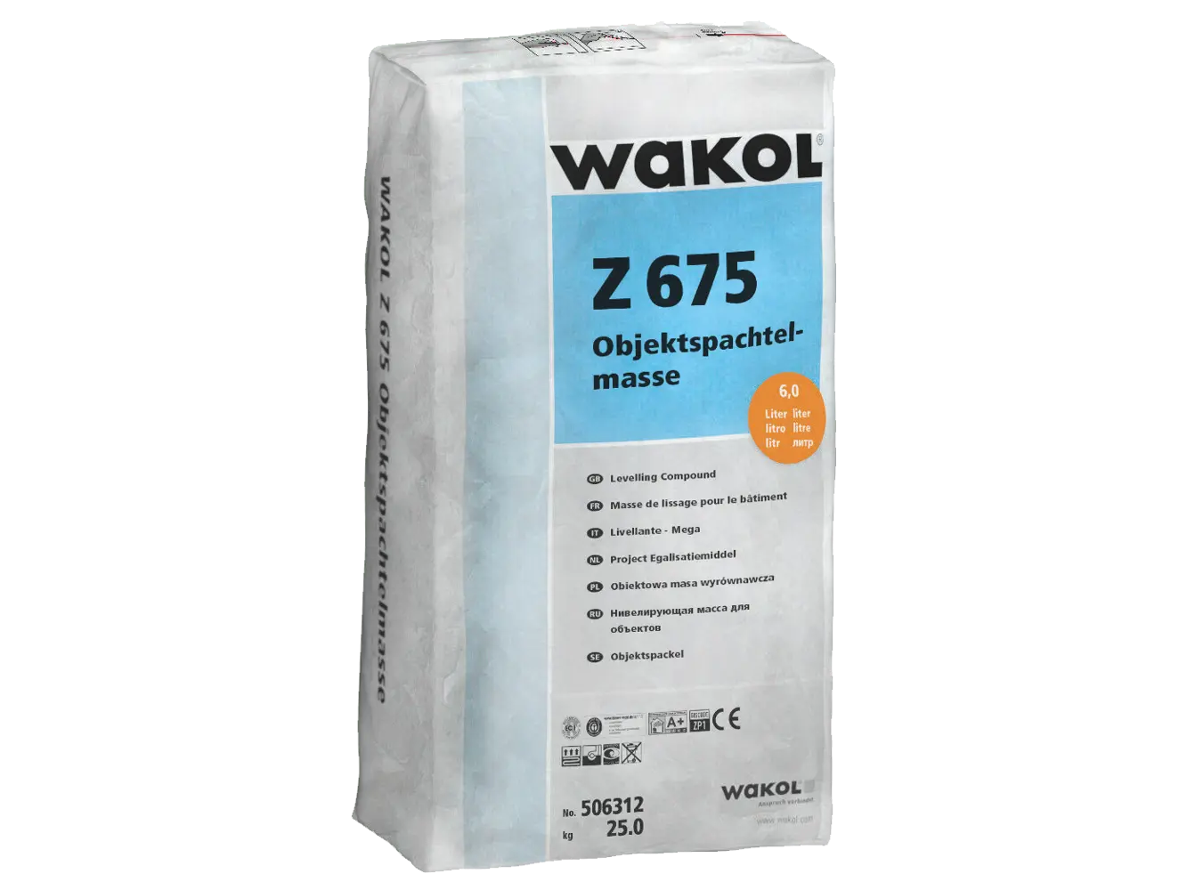 Wakol Z 675 Objektspachtelmasse 25 Kg