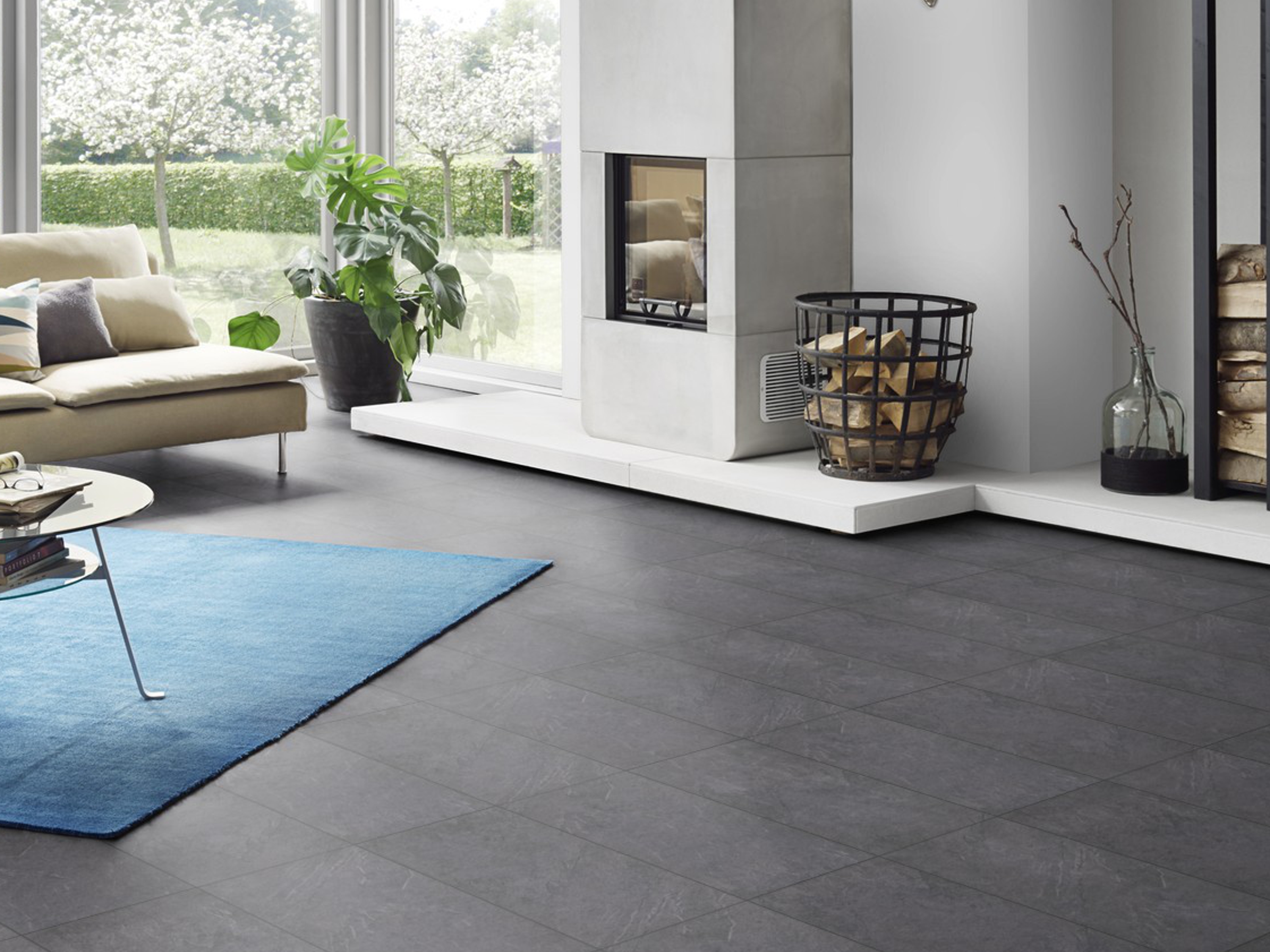 Laminatboden Mustang Slate, Fliese (AS) 8475 KronoOriginal® - Atlantic - 8 mm Stark