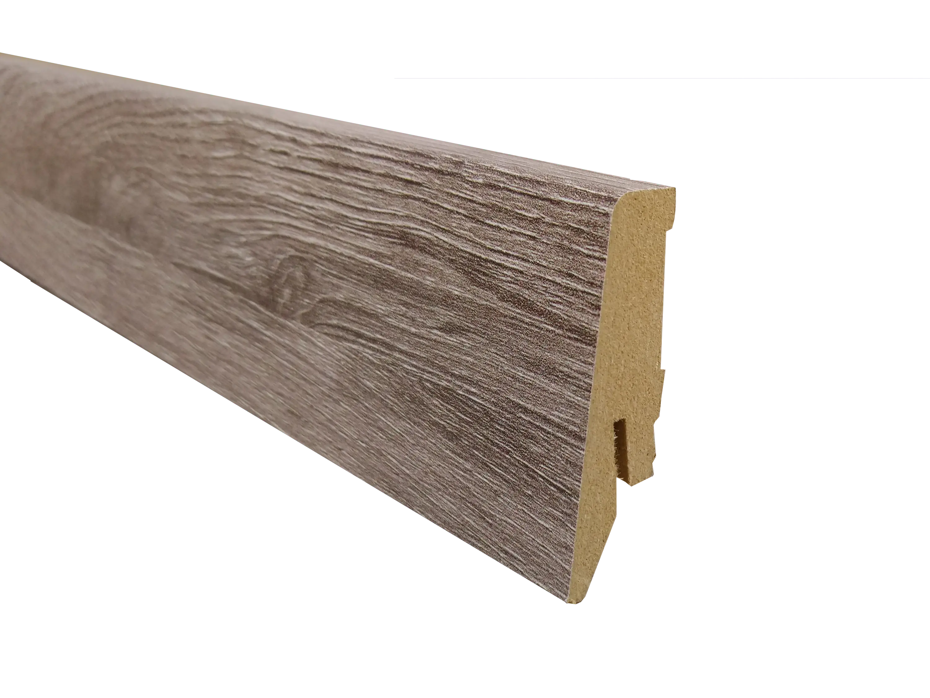 TRECOR® Laminatboden Sockelleiste - Manhattan Oak Nr. 4009  - MDF gerade Form