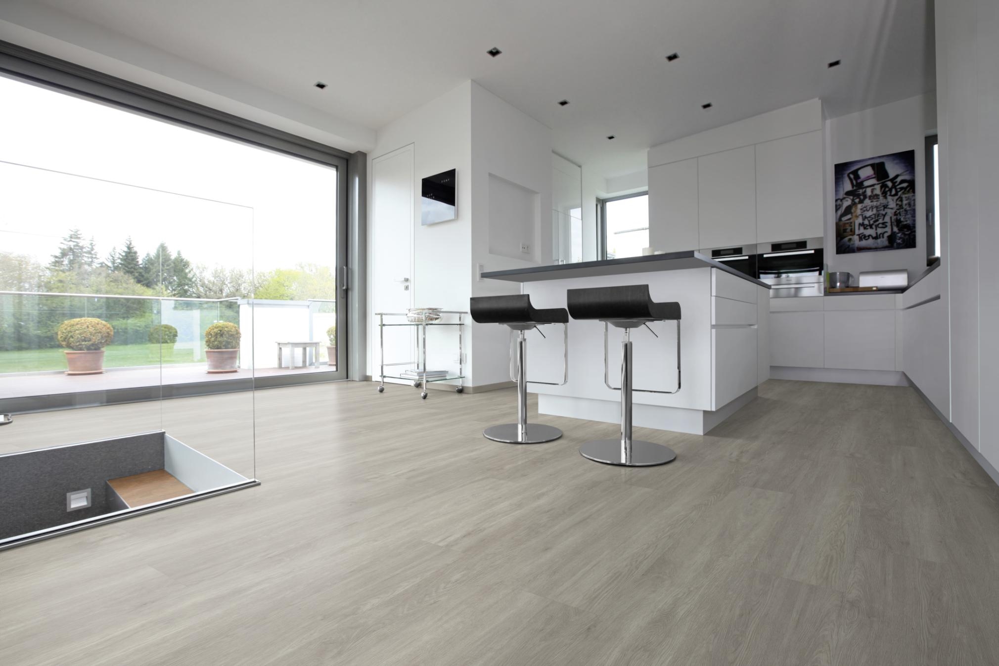 TRECOR® Dryback Klebe Vinyl Trend Oak White Landhausdiele - 2 mm Stark