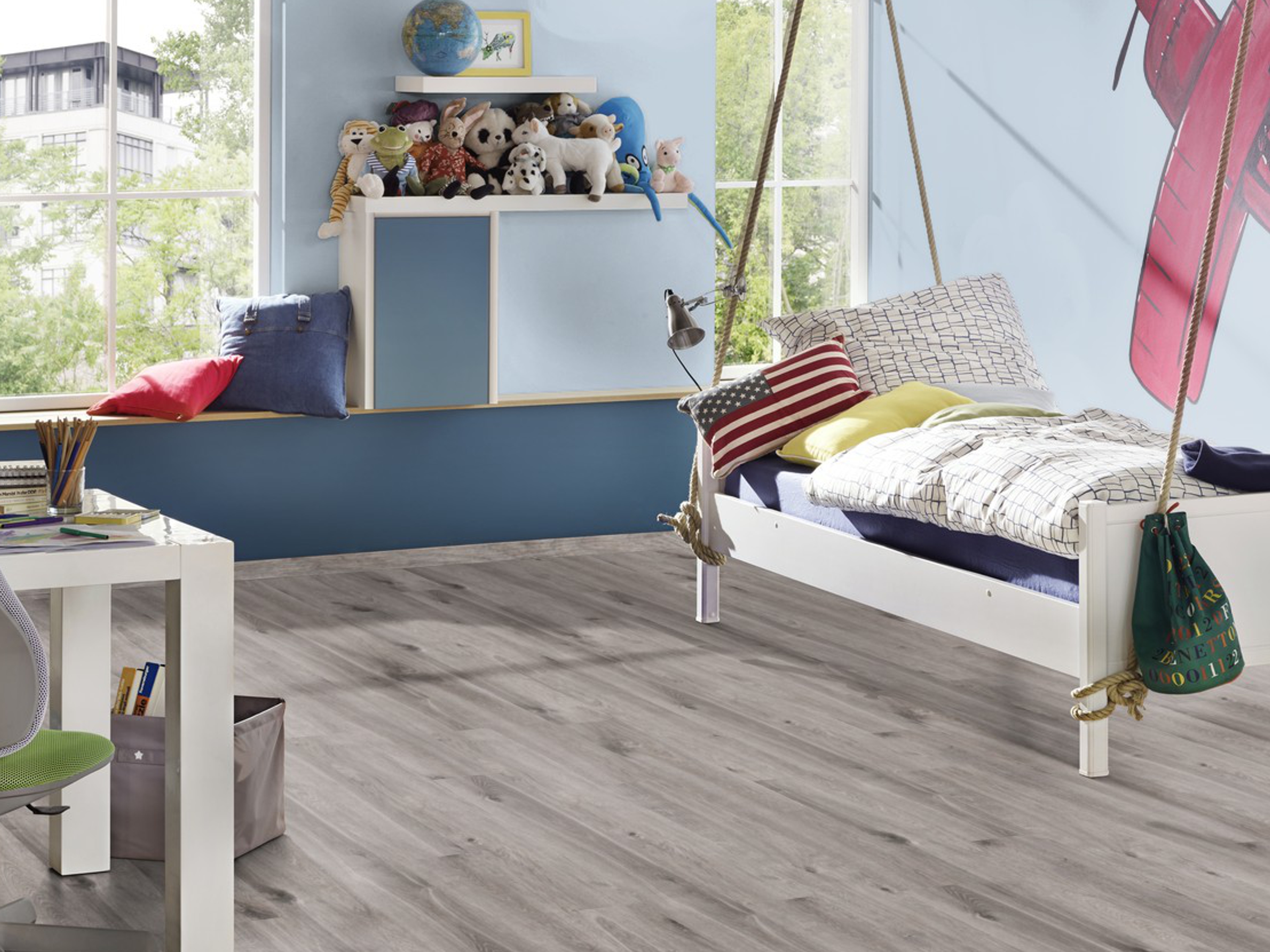 Laminatboden Tornado Oak, Landhausdiele (NL) K395 KronoOriginal® - Castello - 8 mm Stark