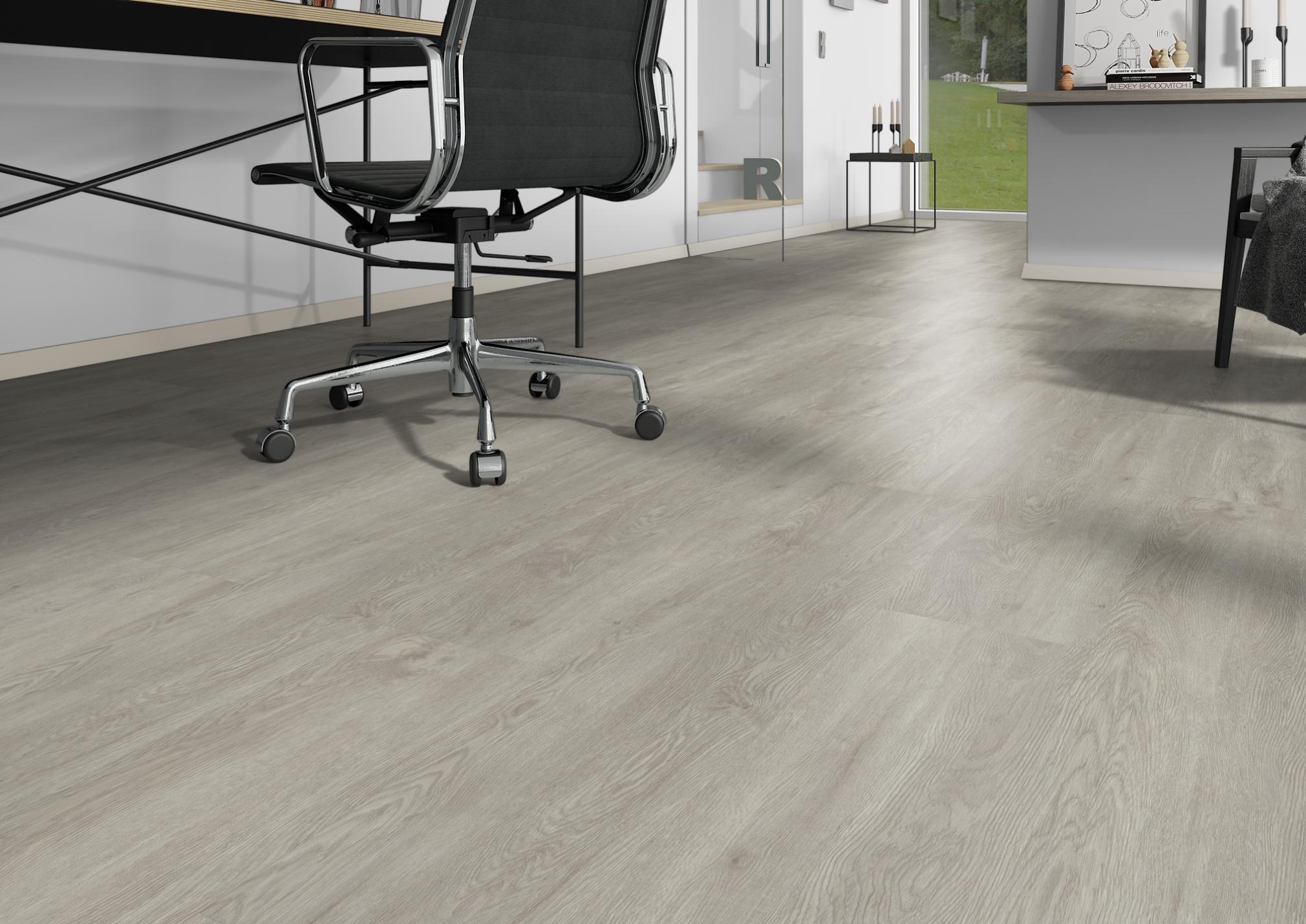 TRECOR® Klick Vinylboden RIGID 5.0 Landhausdiele Trend Oak White - 5 mm Stark