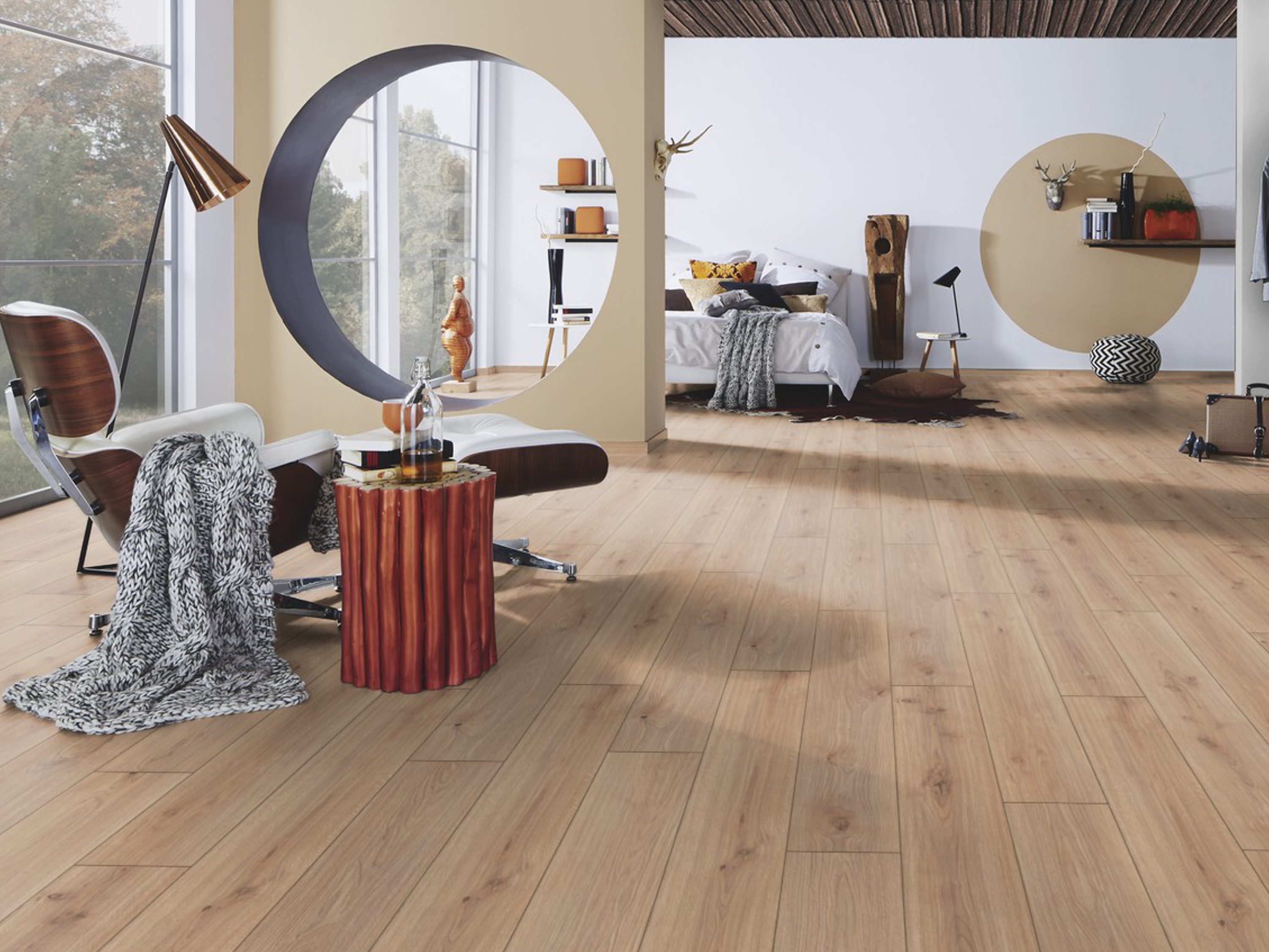 Laminatboden Native Oak 4274 Super Natural Classic by KronoOriginal, Stärke: 8 mm