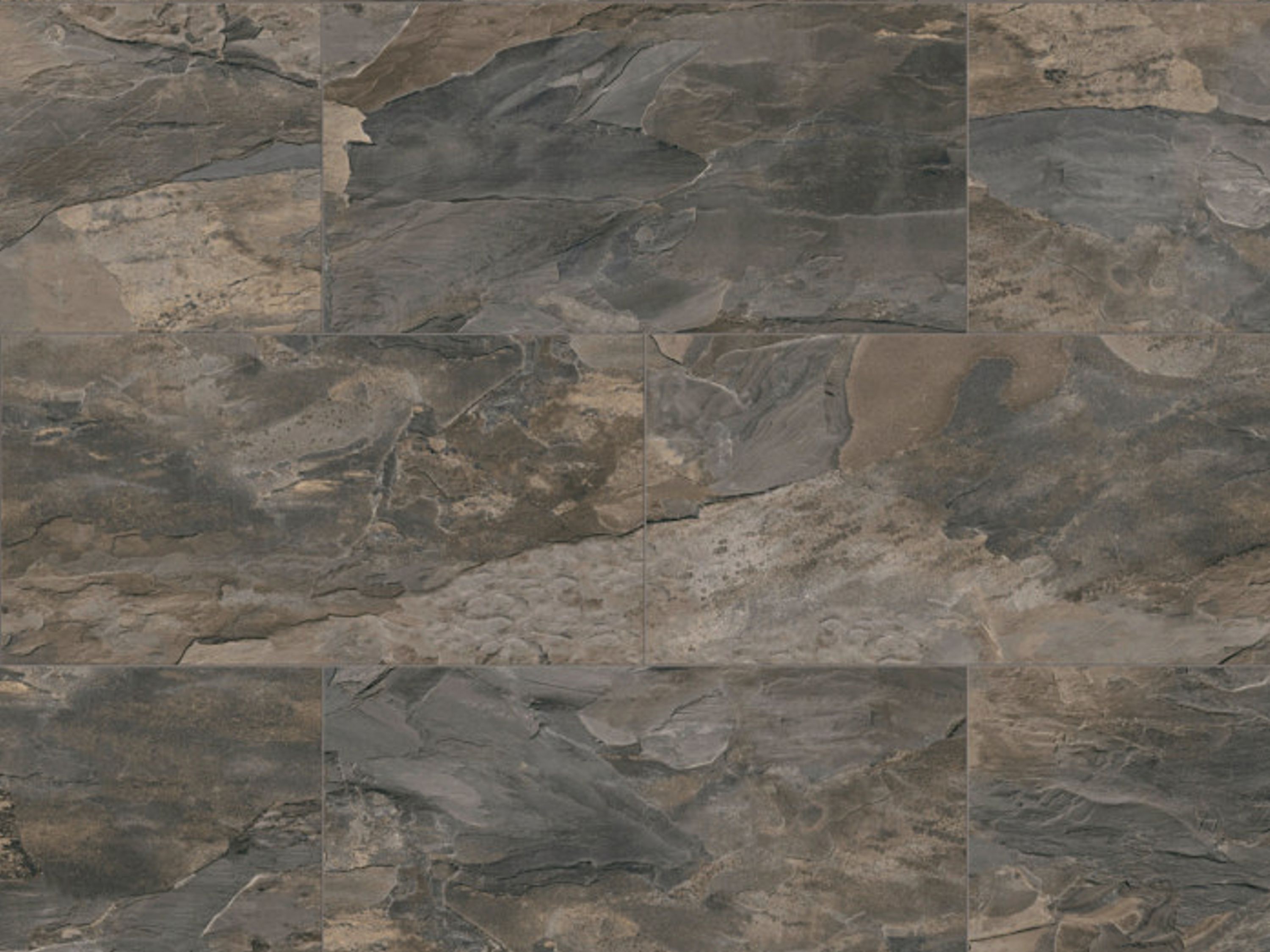 Laminatboden Pewter Slate, Fliese (OS) K388 KronoOriginal® - Atlantic - 8 mm Stark