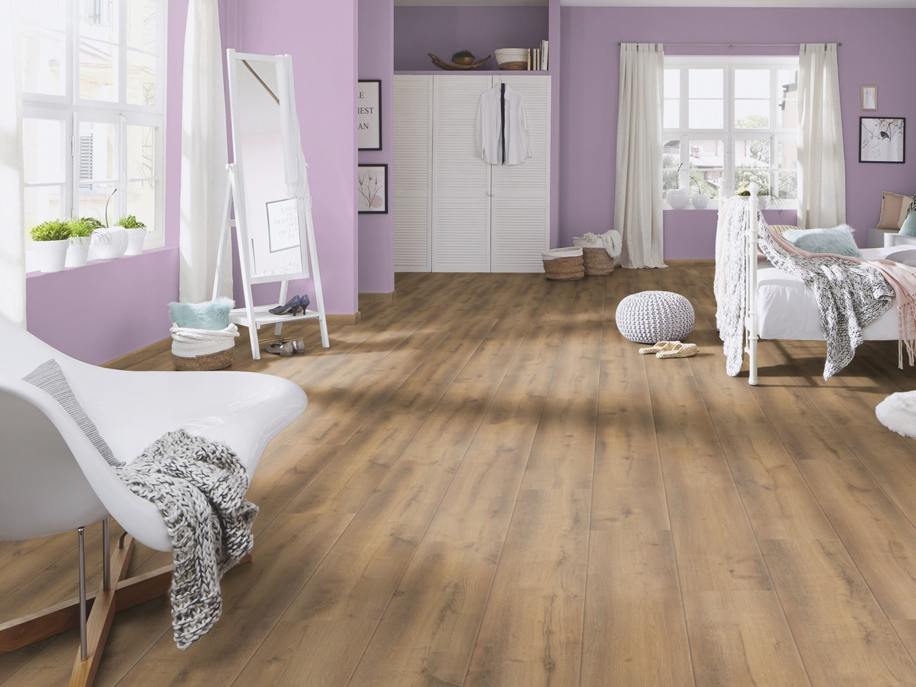 Furnierparkett Oak Cream O350 Organic Veneer Parquet mit MO.RE! von KronoOriginal®