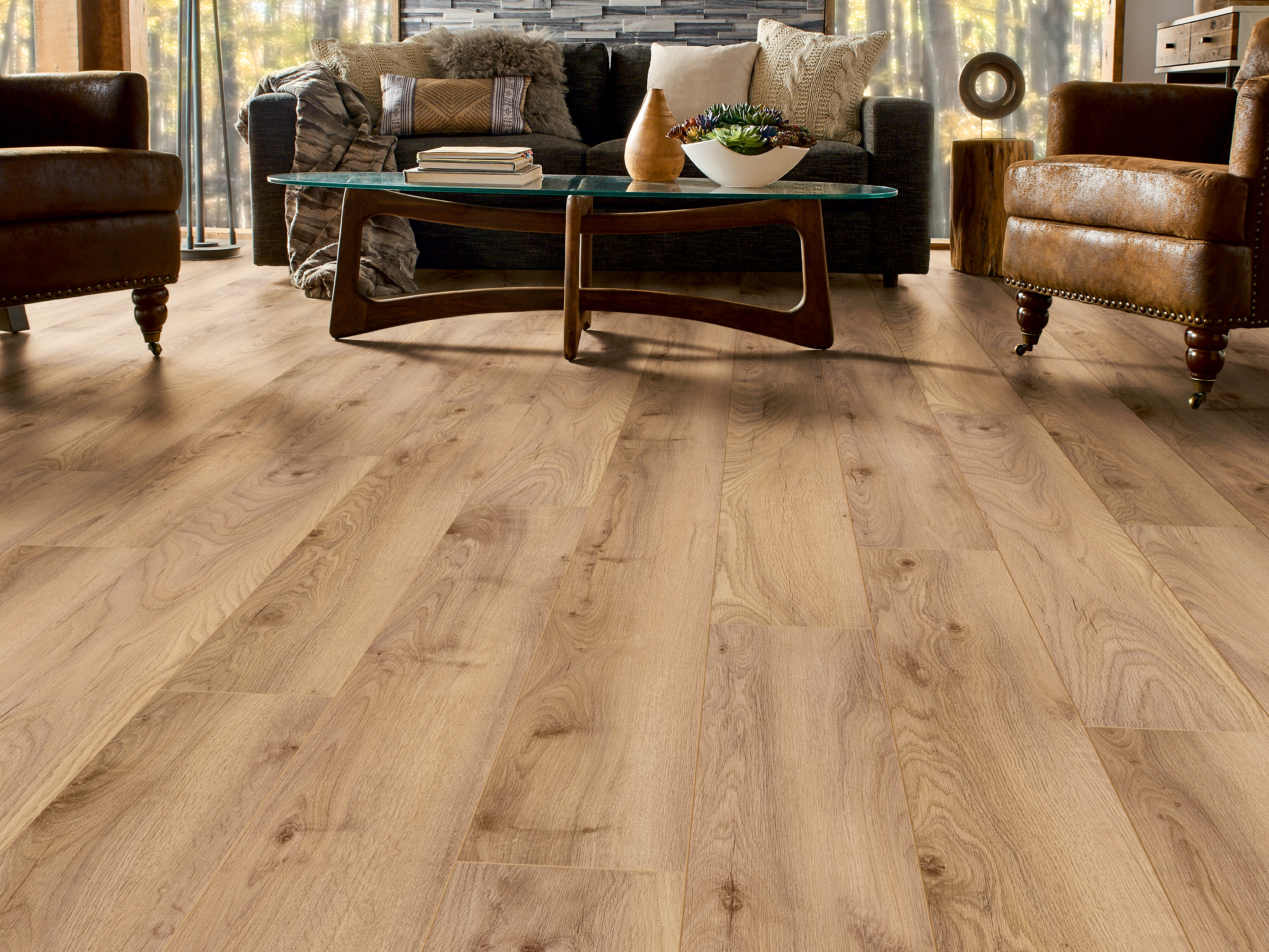 Tuscan Manor Oak K504 Organic Flex 7 mm mit O.R.C.A Technologie und integr. Trittschalldämmung KronoOriginal®