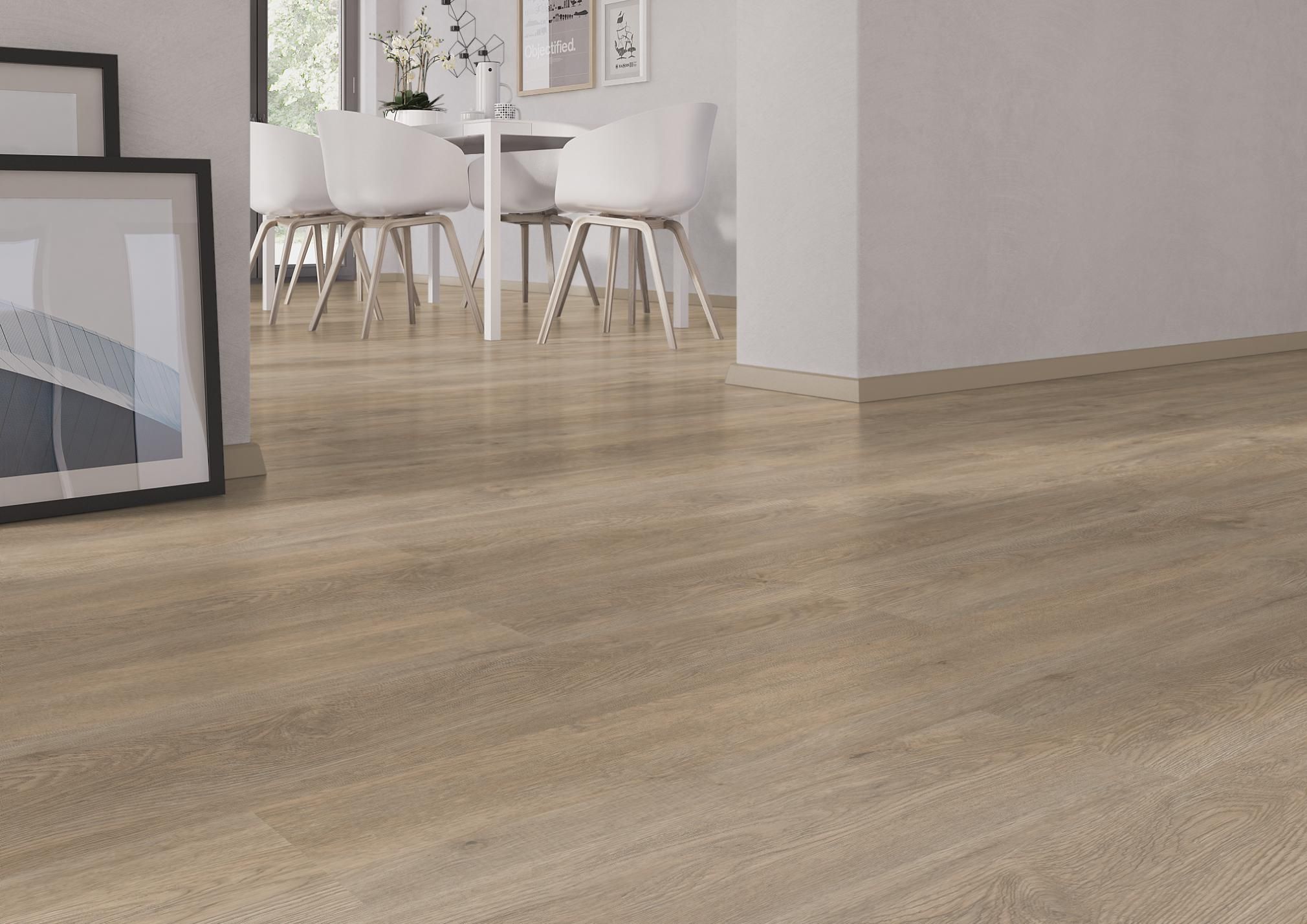 TRECOR® Dryback Klebe Vinyl Trend Oak Nature Landhausdiele - 2 mm Stark