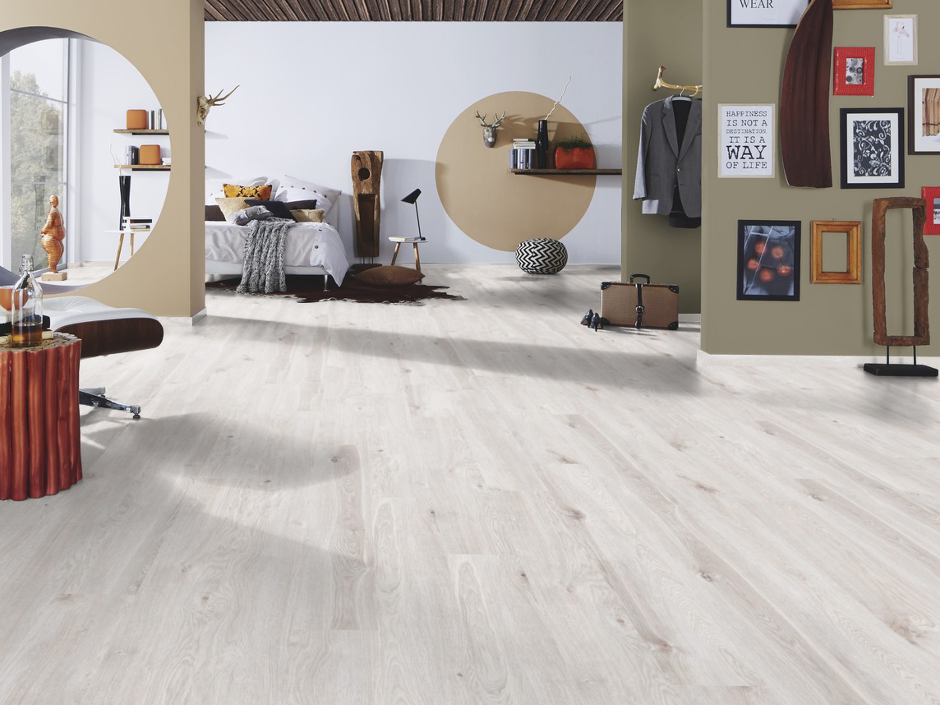 Laminatboden Skydive Oak, Landhausdiele (NL) K396 KronoOriginal® - Castello - 8 mm Stark