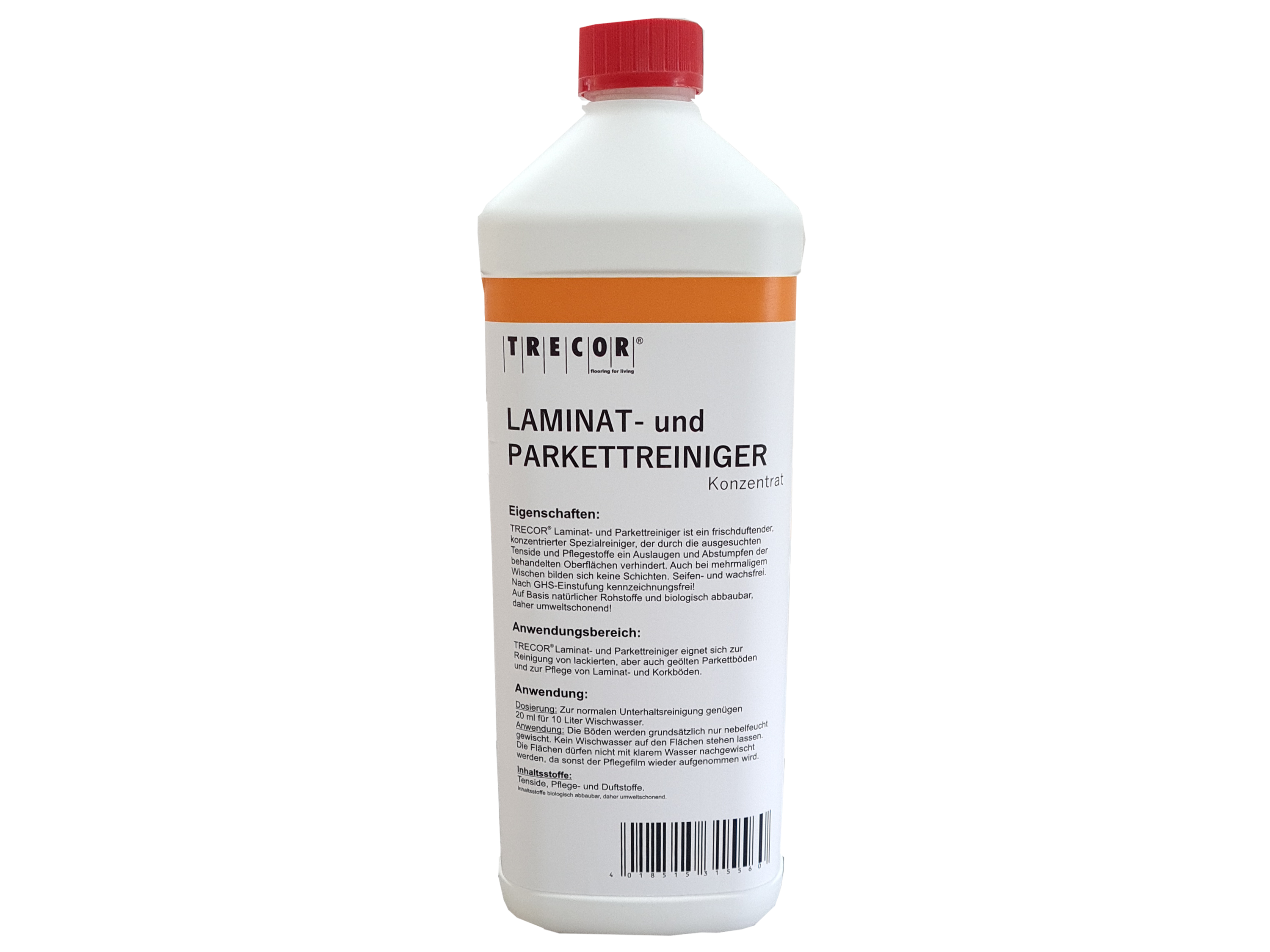 Trecor® Laminat- und Parkettreiniger - 1 Liter