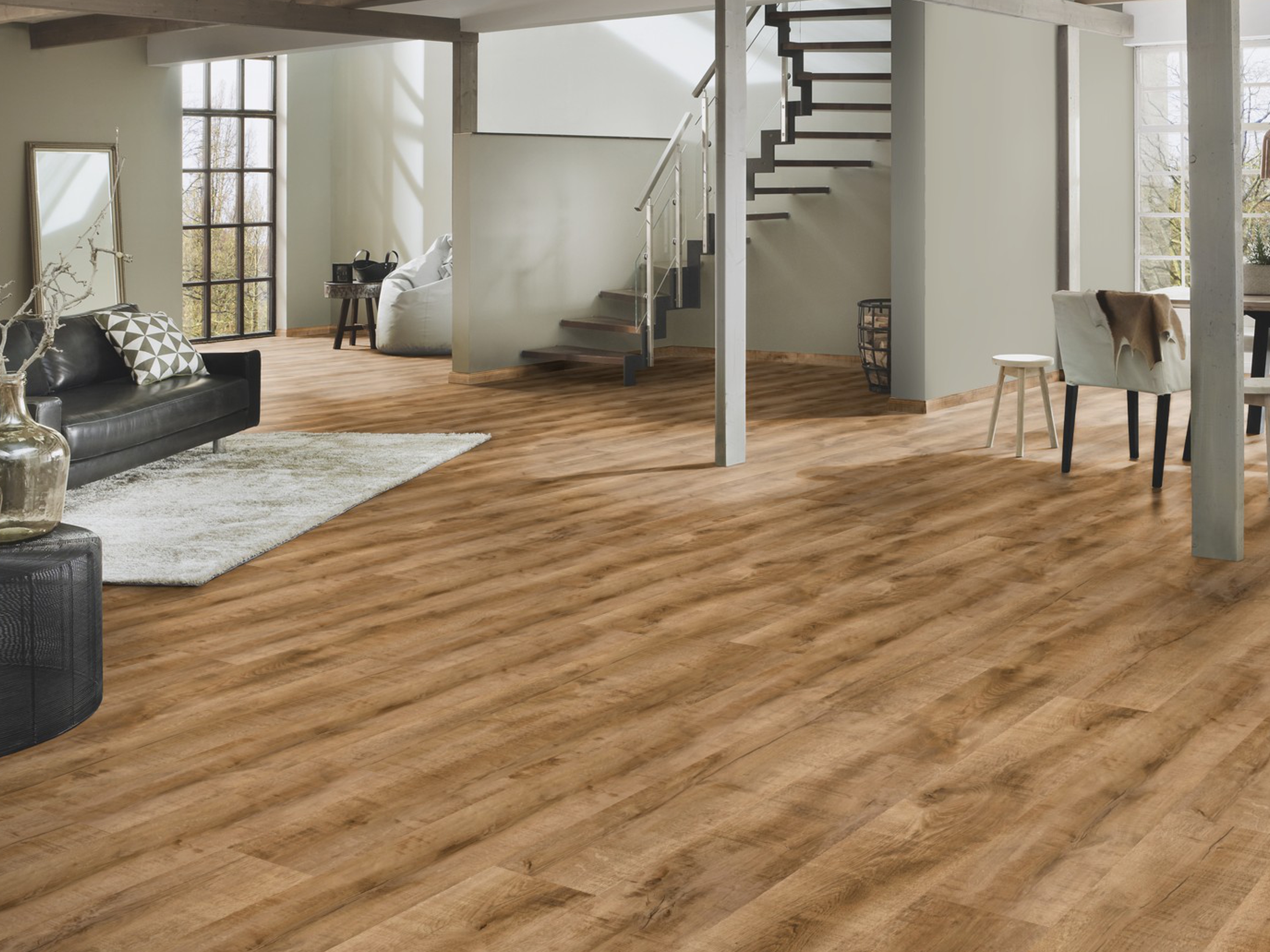 Laminatboden Gold Volcano Oak, Landhausdiele (NL) K462 KronoOriginal® - Castello - 8 mm Stark