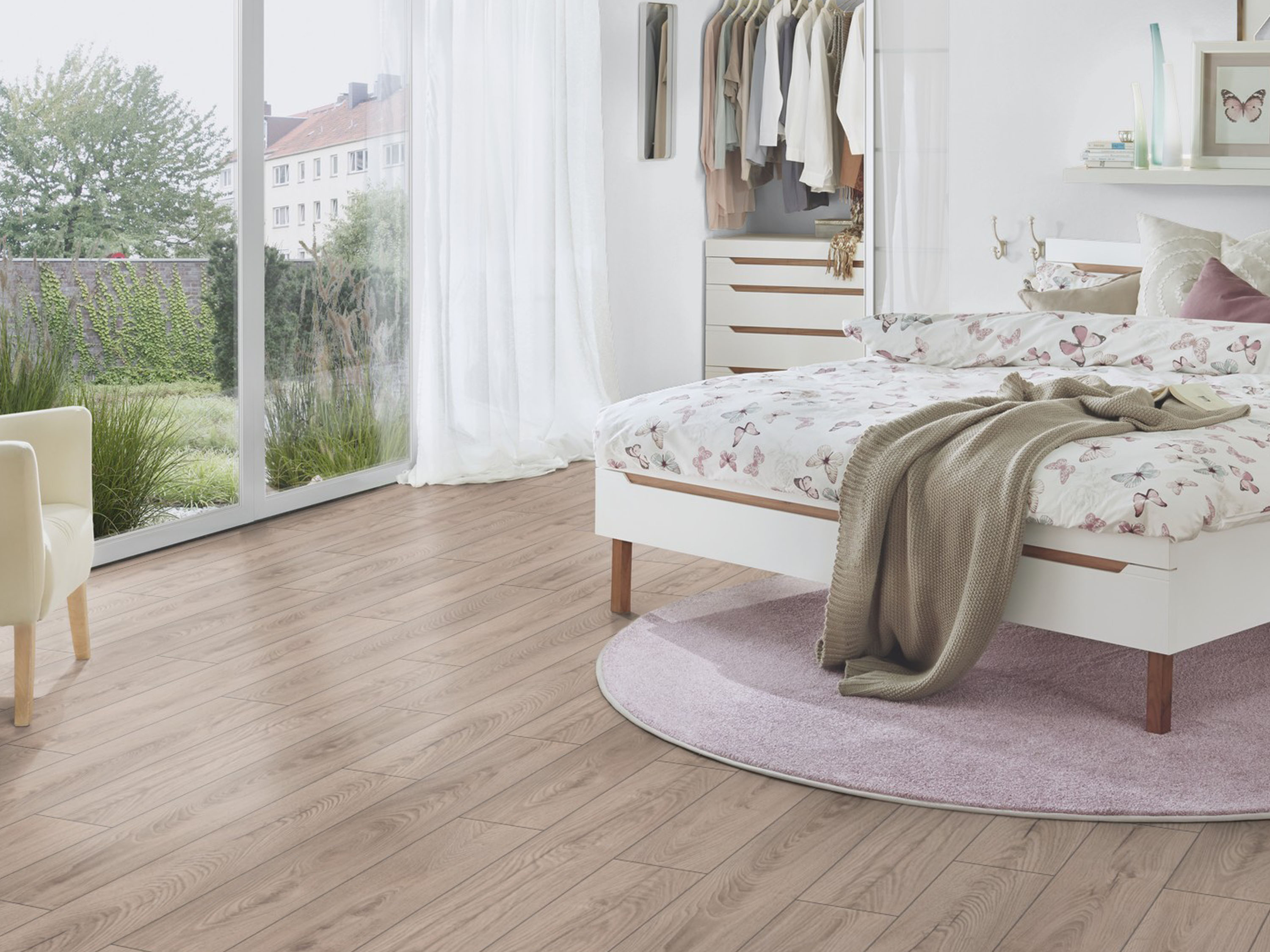 Mushroom Carpenter Oak K478 Landhausdiele Laminat mit Fase Atlantic 10 - mit MO.RE KronoOriginal