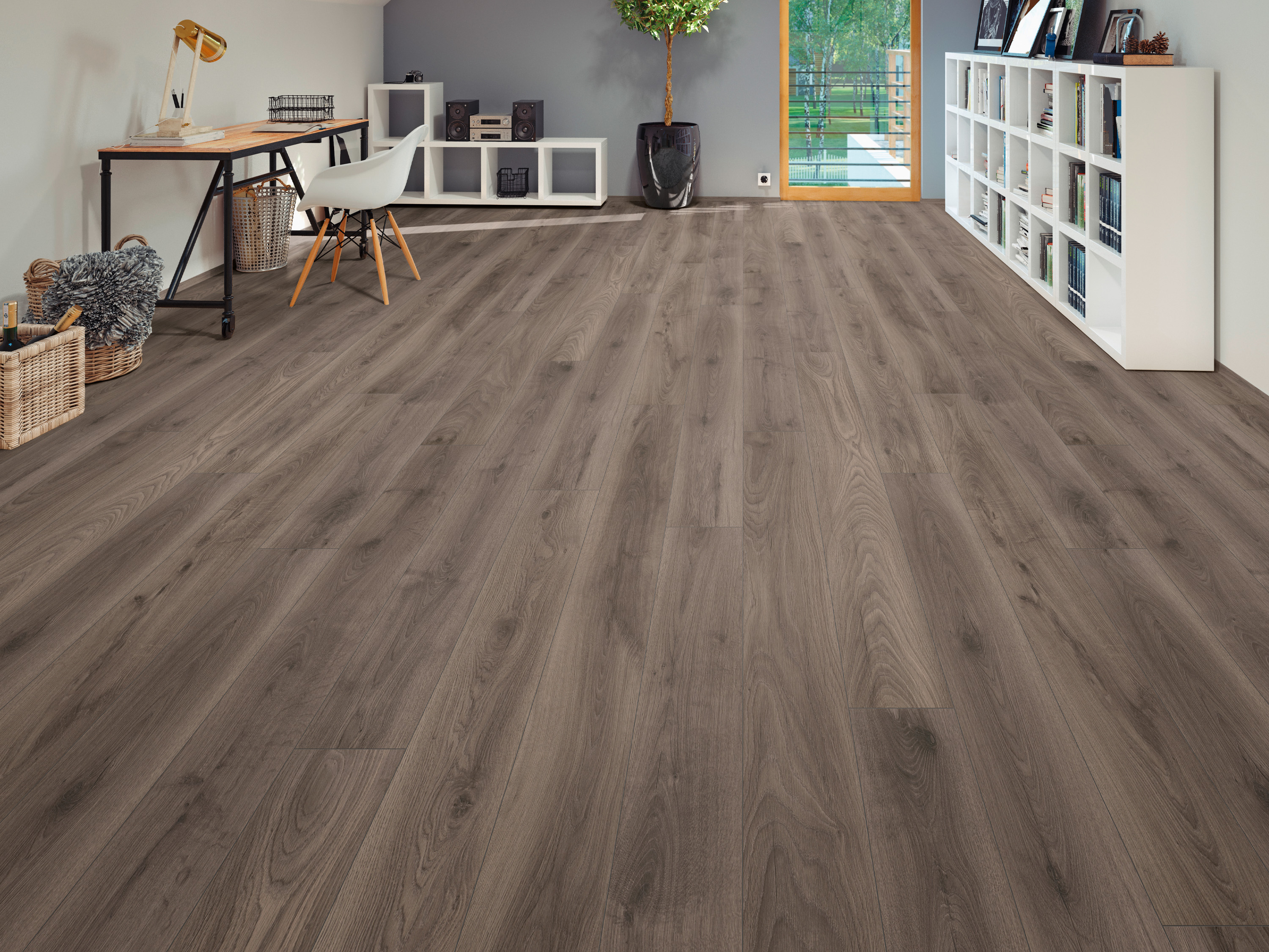 Laminatboden KronoOriginal® Atlantic 12 - Steelworks Oak K287 - 12 mm - MO.RE! Moisture resistant