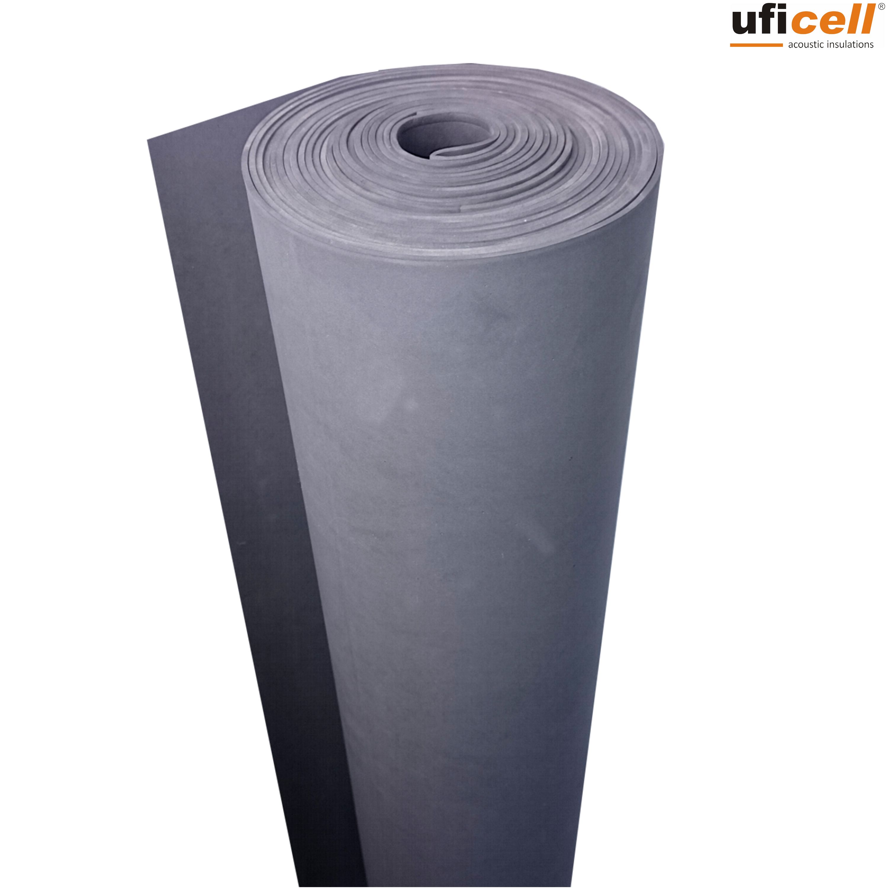 uficell® ALUPLUS, PE-Schaum Trittschalldämmung mit Alu-Kaschierung für  Fußbodenheizung